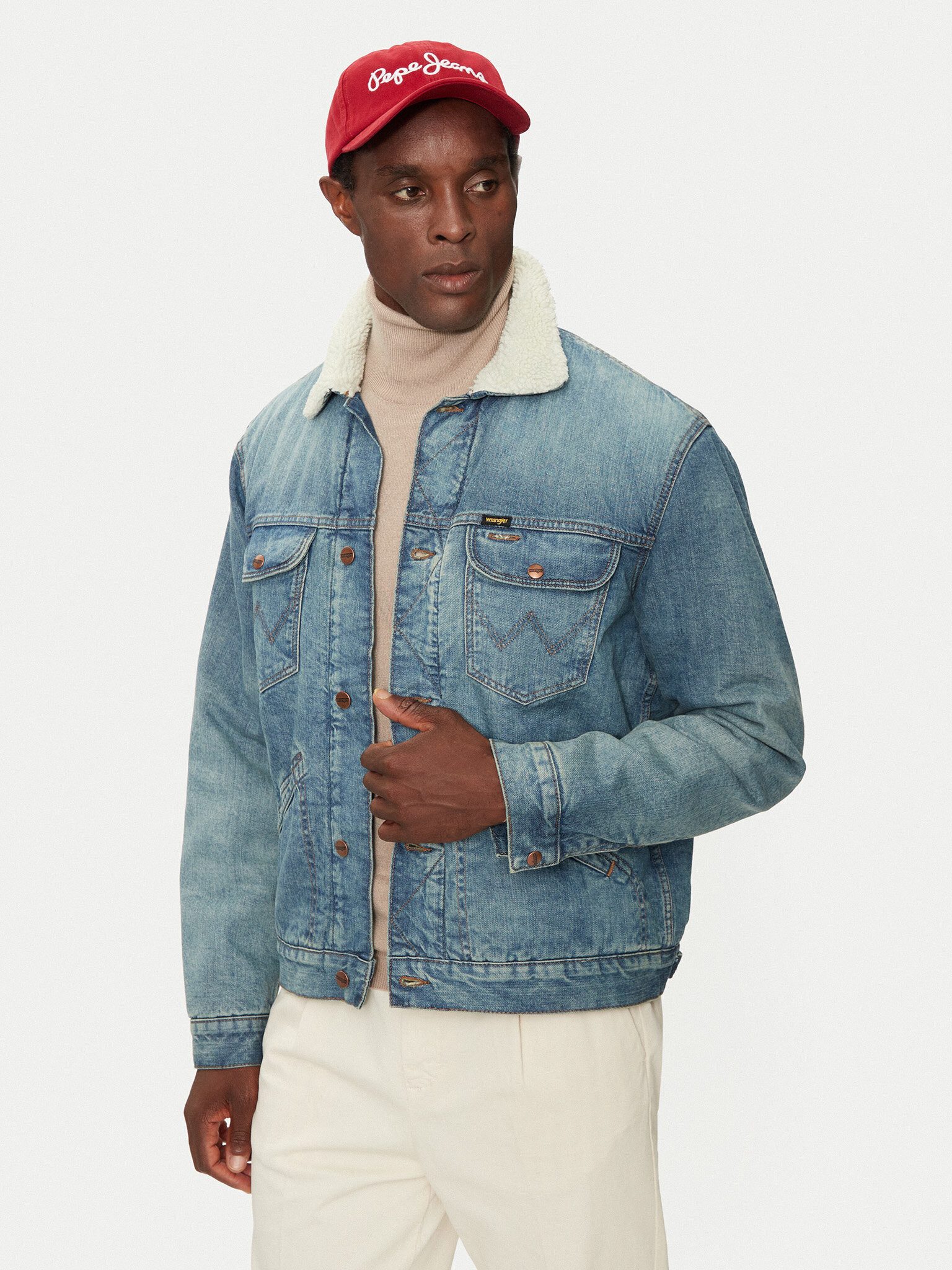 Pepe Jeans Baseball Cap Cap PM040548 Rot