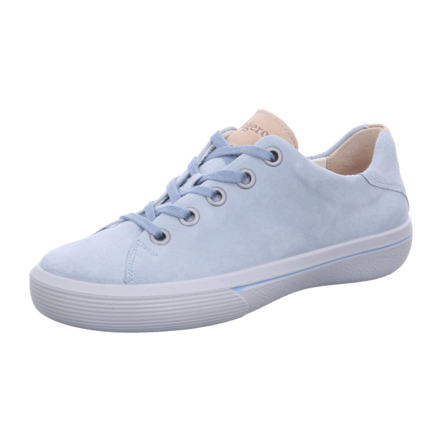 Freizeit Schnürer für Damen in blau Sneaker