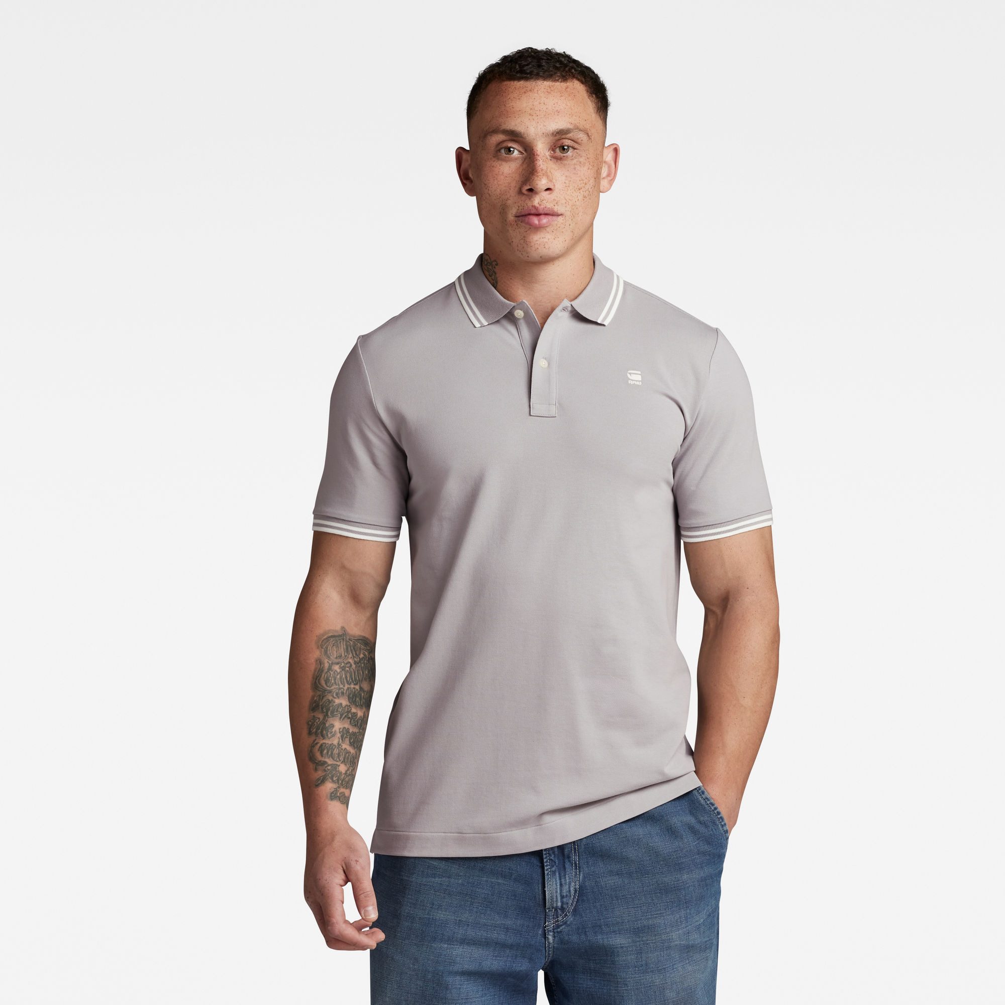 G-STAR Poloshirt Poloshirt Dunda slim stripe günstig online kaufen