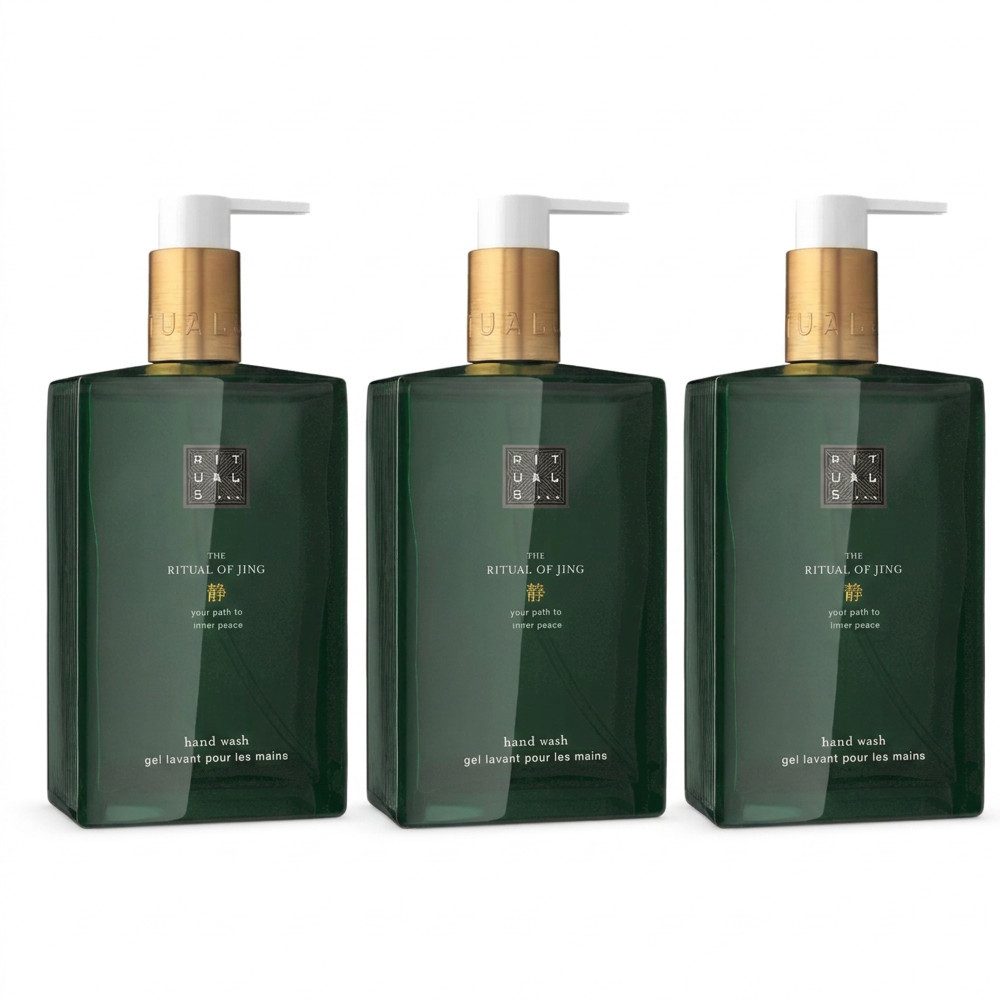 Rituals Flüssigseife Rituals The Ritual Of Jing Hand Wash 3er Set, 1-tlg., Vorratspack mit drei Handseifen im Set