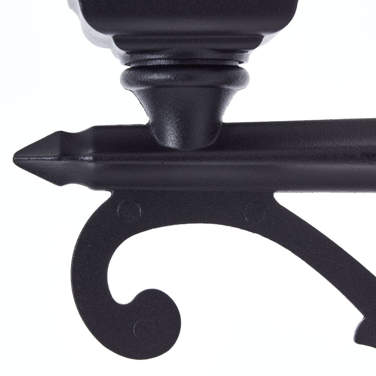 Brilliant Außen-Stehlampe schwarz Nissie geeignet 3x Außenstandleuchte 60W, E27, für 3flg A60, Nissie