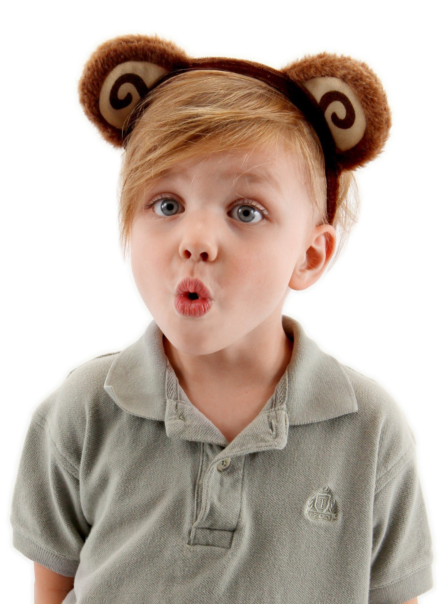 Elope Kostüm Affe Accessoire Set für Kinder, Lustiges Accessoire für Karneval, Fasching und Mottopartys