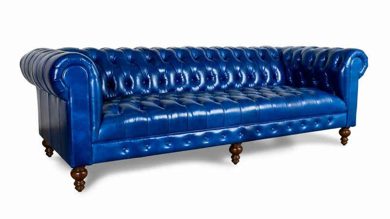 JVmoebel Chesterfield-Sofa, XXL Big Sofa Couch Chesterfield 240cm Polster Sofas 4 Sitzer