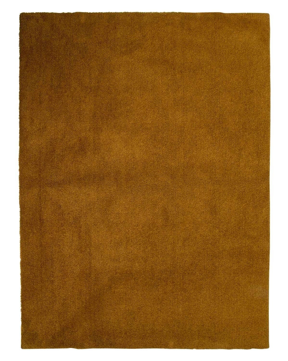 Teppich FEEL COSY, Polyester, Senffarben, 60 x 115 cm, Balta Rugs, rechteckig, Höhe: 11 mm | Kurzflor-Teppiche