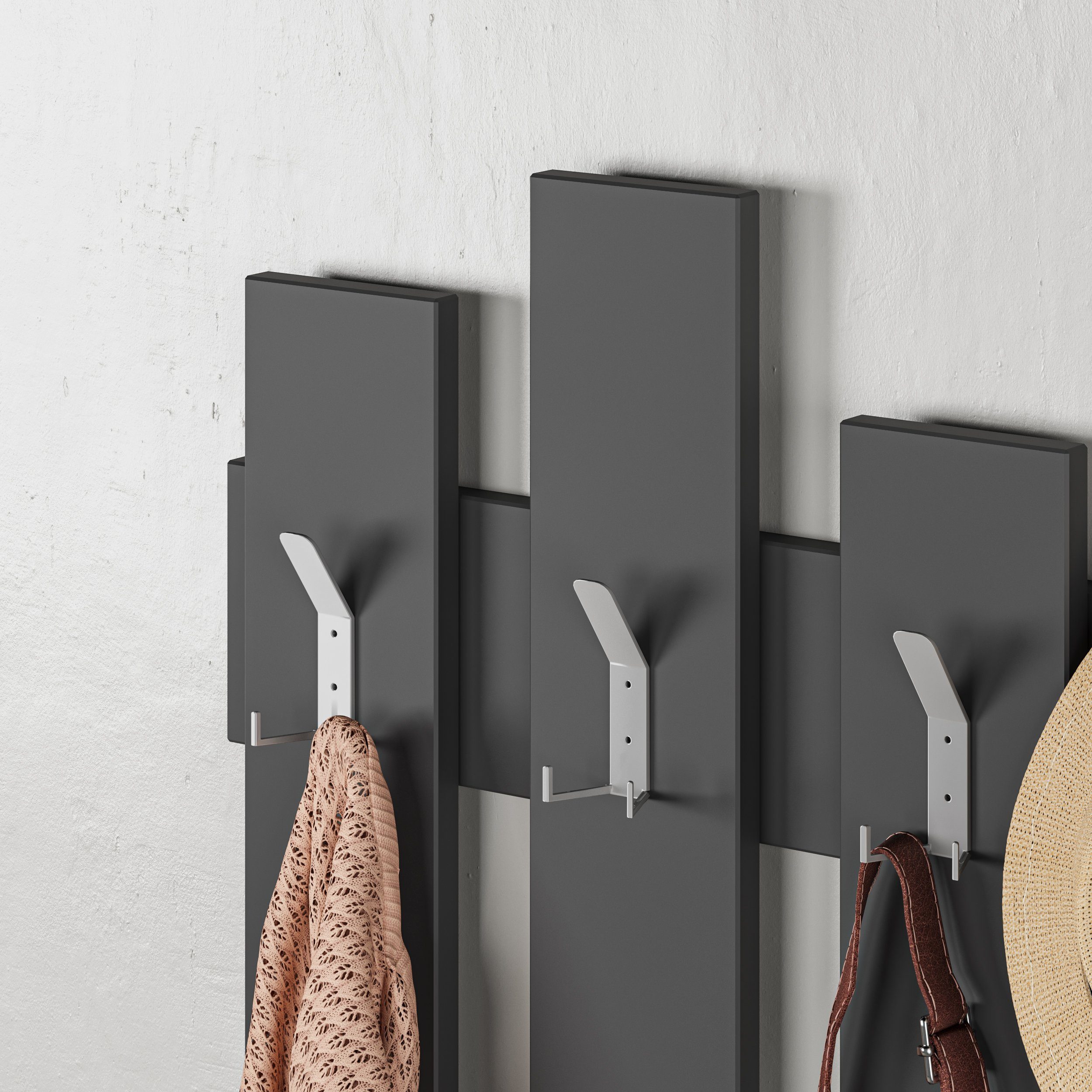 Decortie Wandgarderobe Wave, Aufhänger/ Hänger, 64 günstig online kaufen