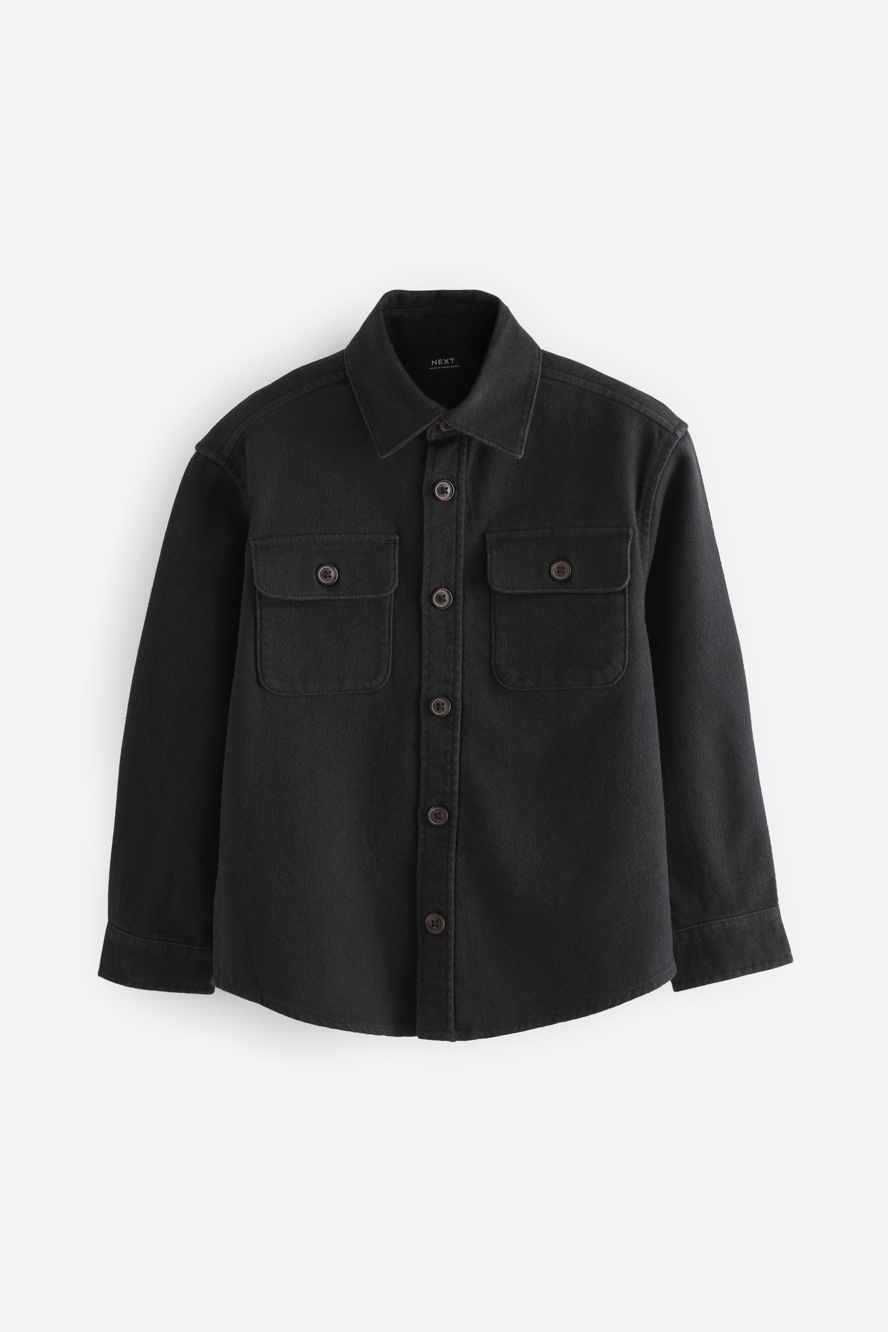 Hemdjacke Einfarbige Hemdjacke
