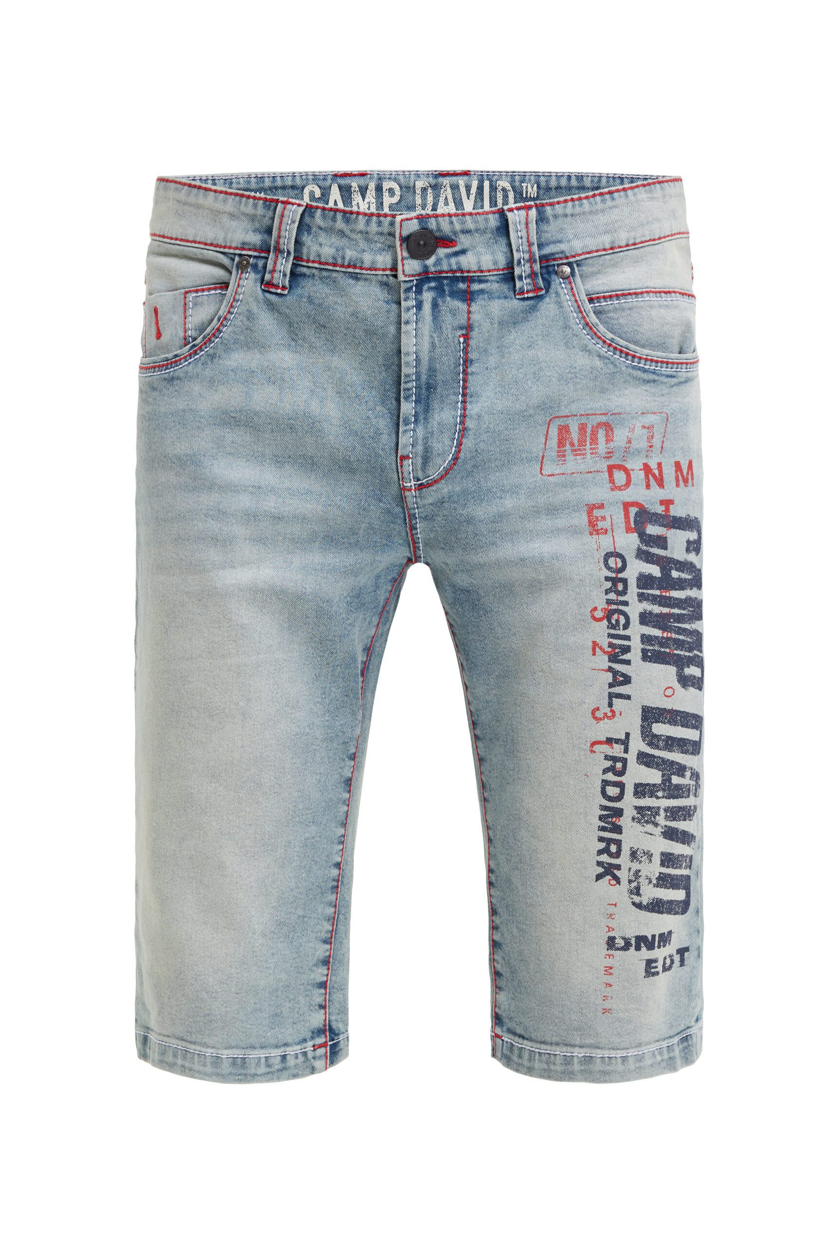 CAMP DAVID Jeansshorts mit normaler Leibhöhe günstig online kaufen