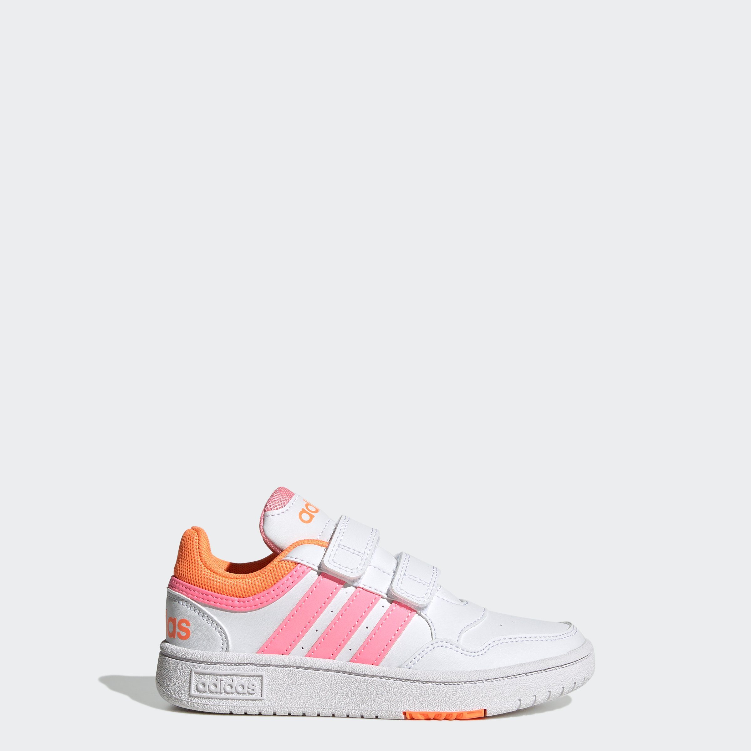 Pink Beam Sneaker / Screaming Sportswear Cloud HOOPS / White Orange adidas