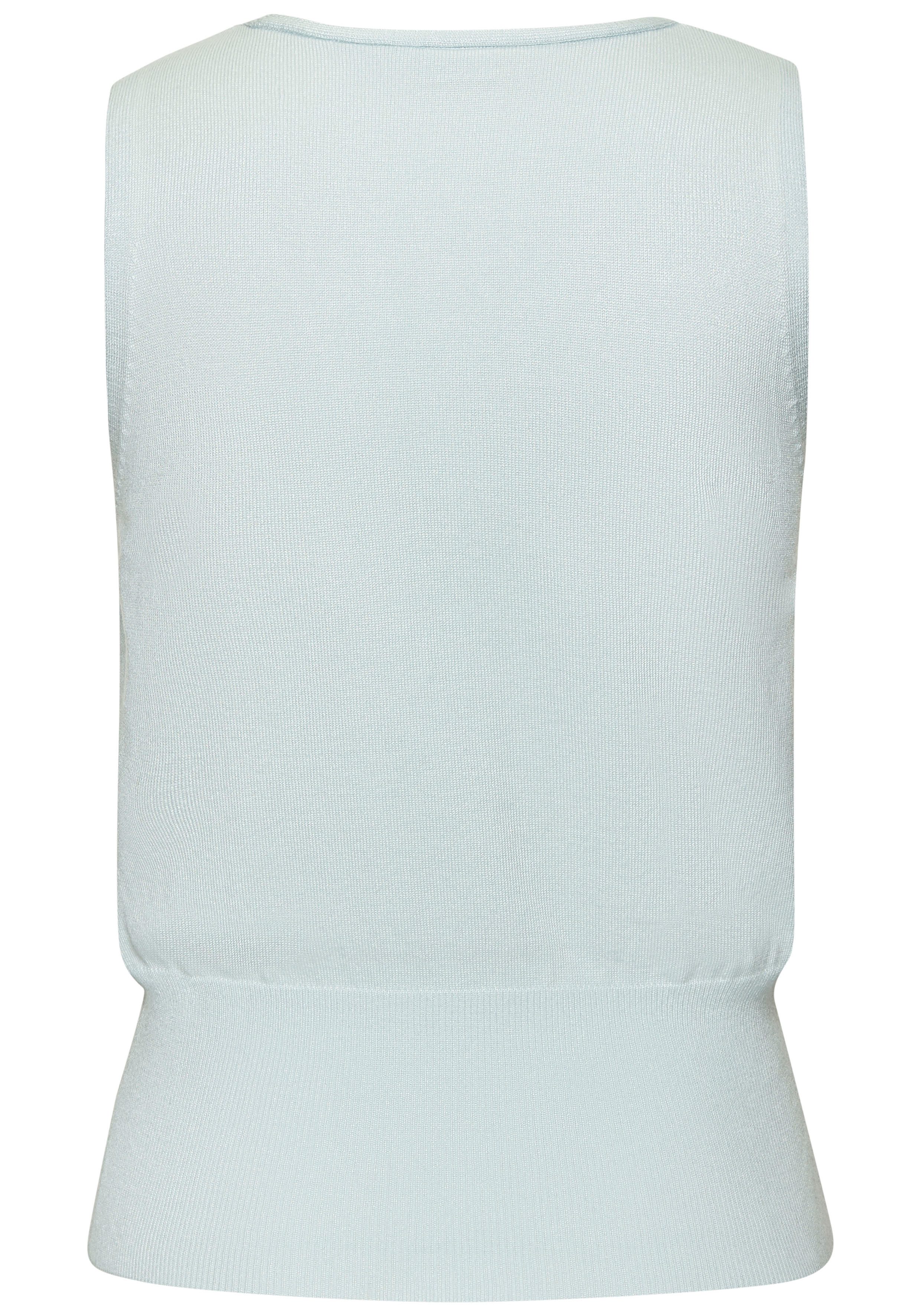 LASCANA Stricktop mit figurschmeichelndem Strickmuster, figurbetonte Passform