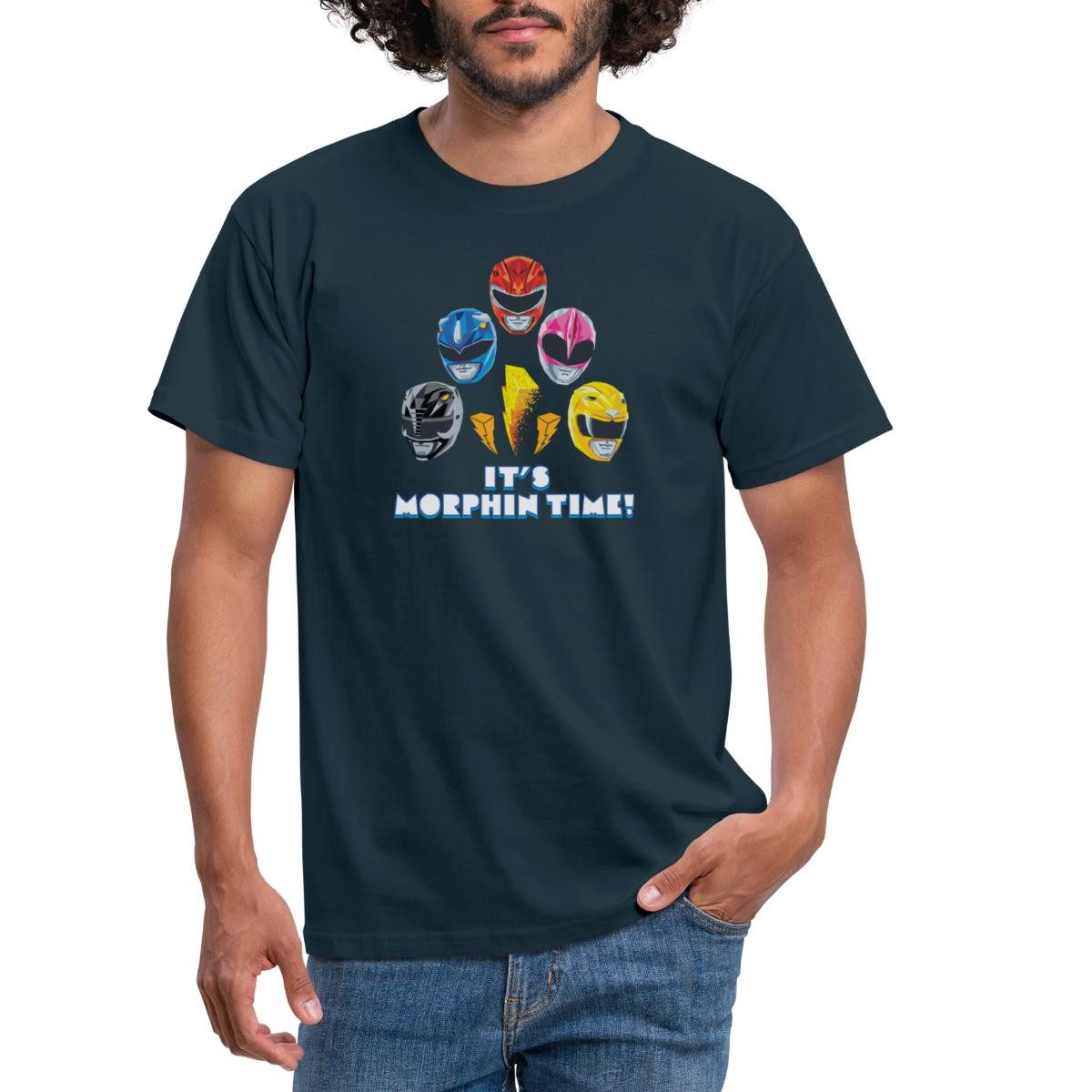 Spreadshirt T-Shirt Power Rangers 5 Rangers günstig online kaufen