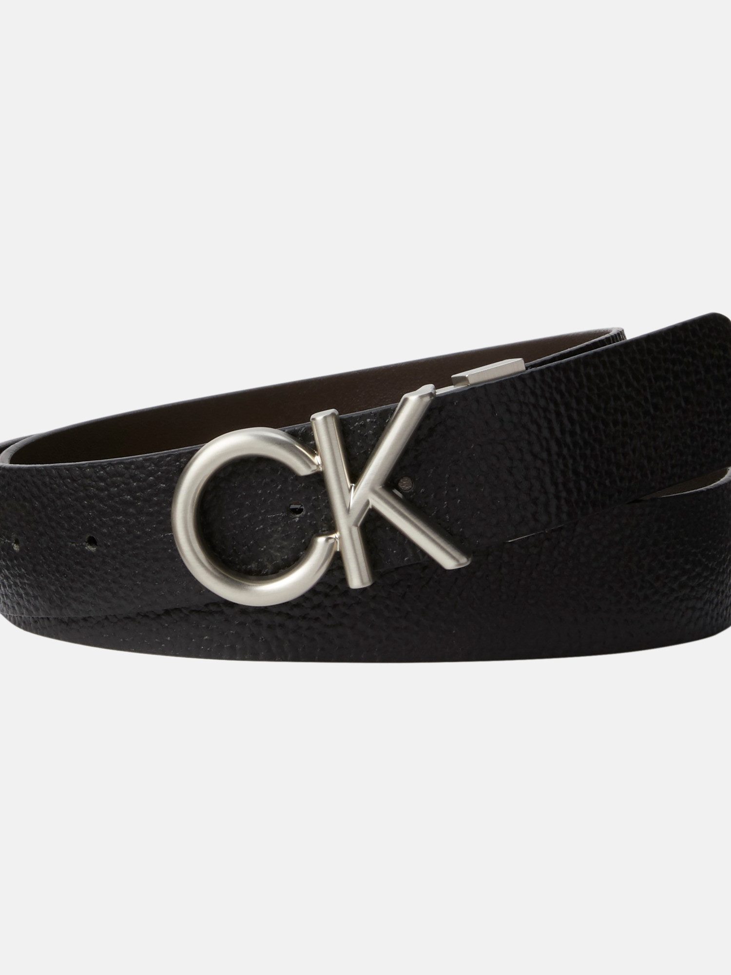 Calvin Klein Ledergürtel CK HALLMARK LOGO 35MM ADJ/REV günstig online kaufen
