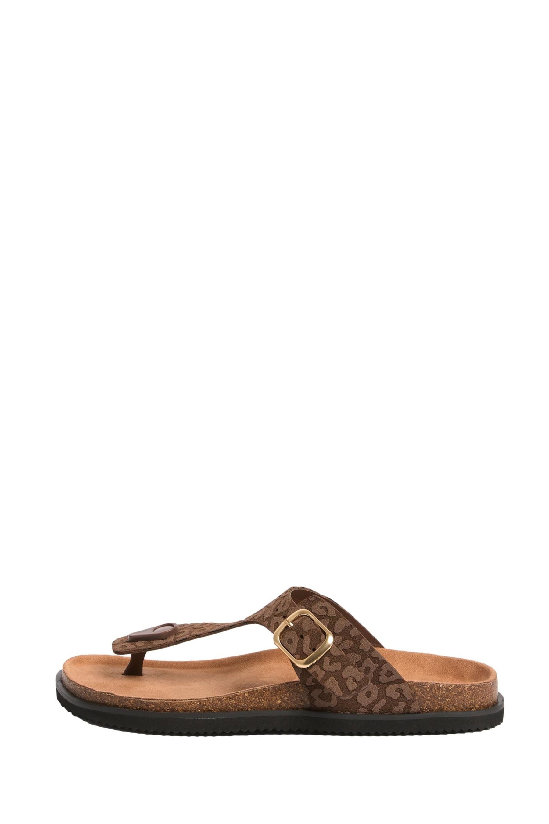 Friends Like These Friends Like These T-Steg-Sandalen mit Fußbett Sandale (1-tlg)