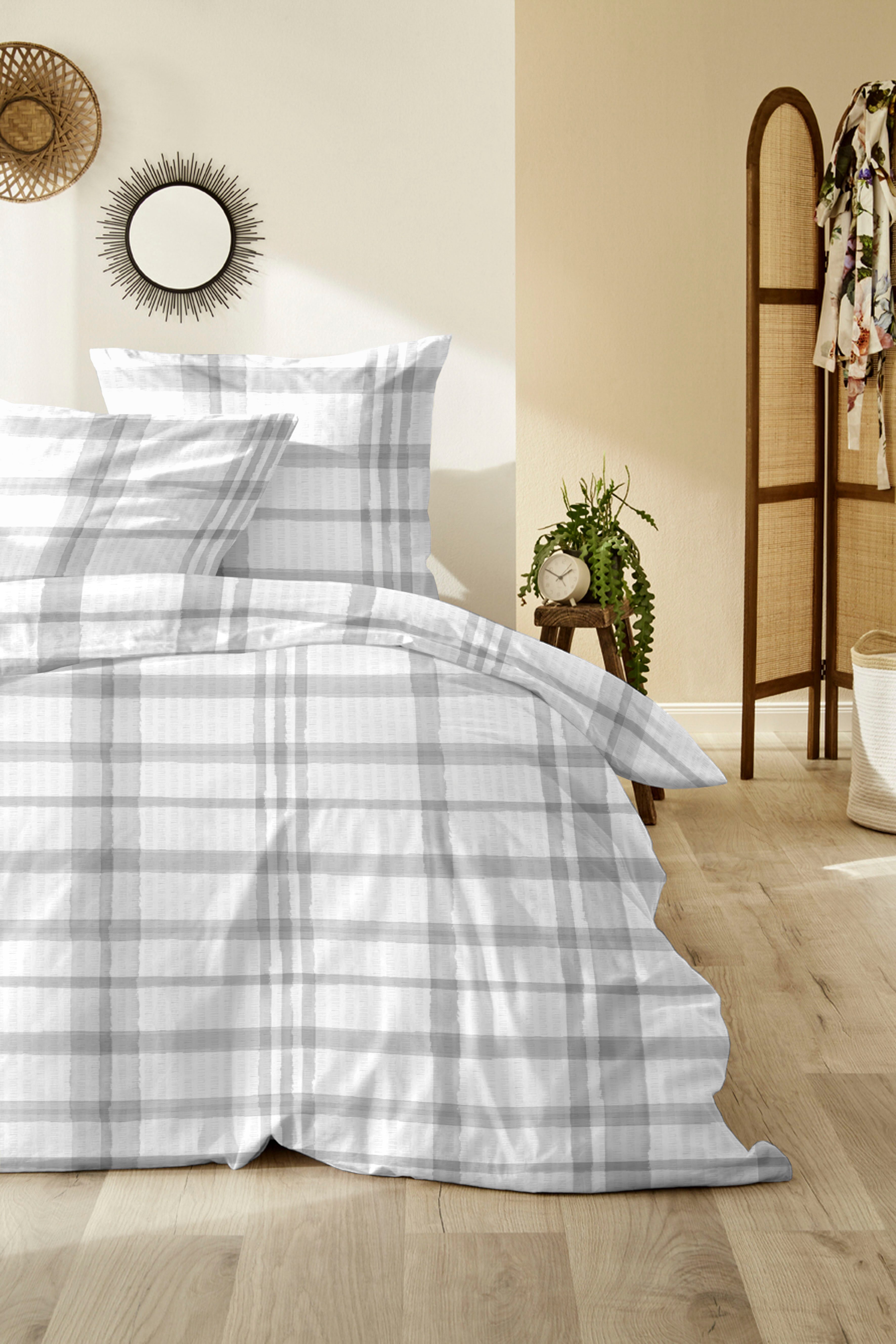 Primera Bettwäsche Primera Soft-Seersucker-Bettwäsche Casilla, Seersucker, günstig online kaufen