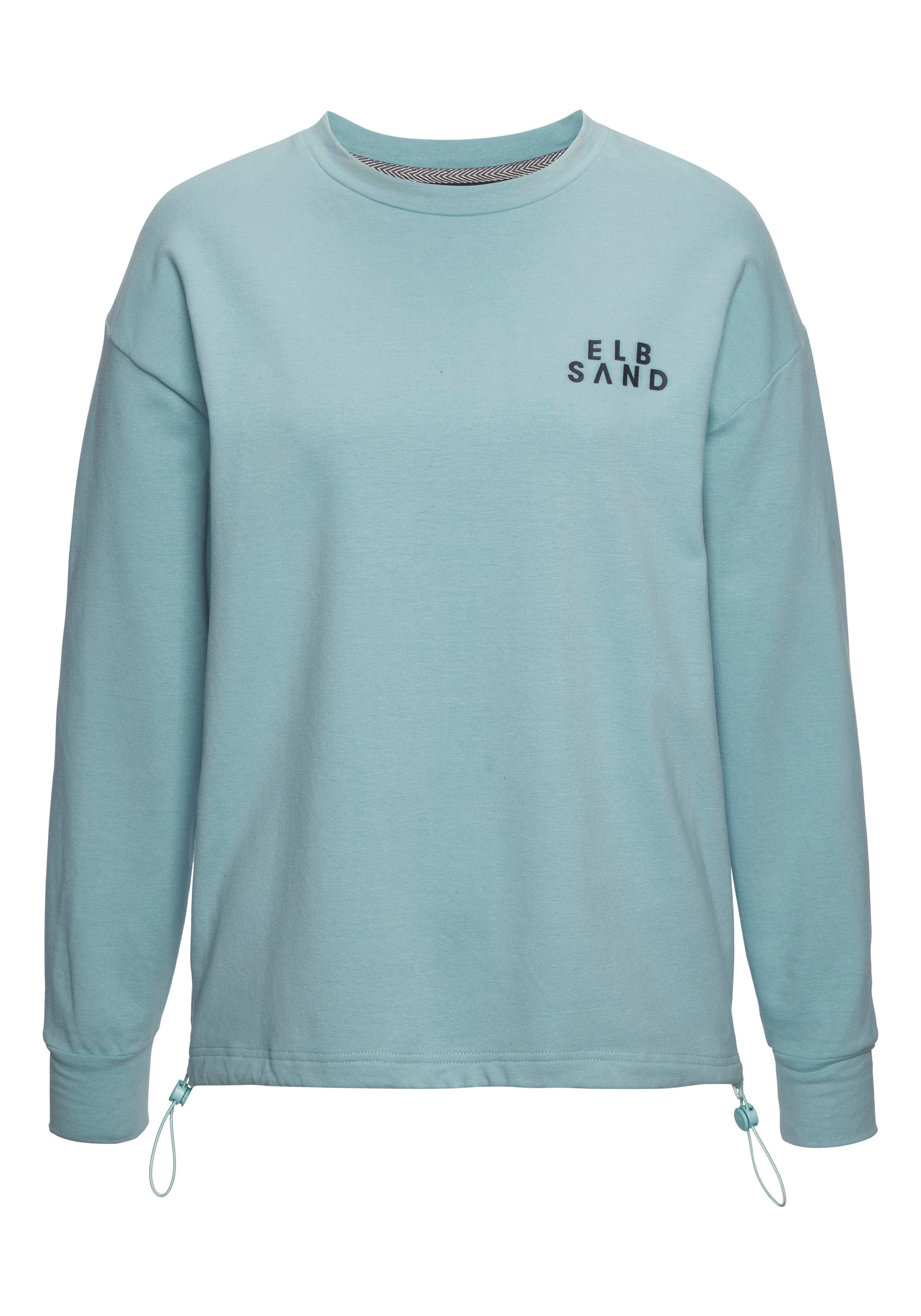 Elbsand Sweatshirt Carisa mit verstellbarem Gummizug am Saum. € 69,99