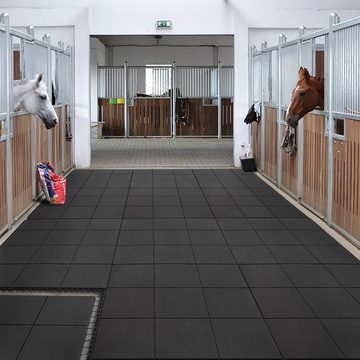 Floordirekt Bodenmatte Gummimatte Stecksystem