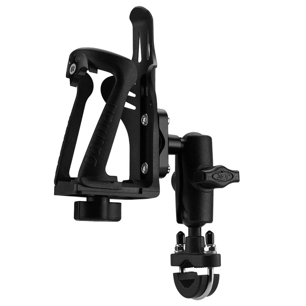 ROCKBROS Flaschenhalter Trinkflaschenhalterung Getränkehalter Lenkerhalterung, (Spar-Set, 1-St., Ø 55-85 mm verstellbar), Kugelgelenk 360°, Weite 55-85 mm, Lenkermontage