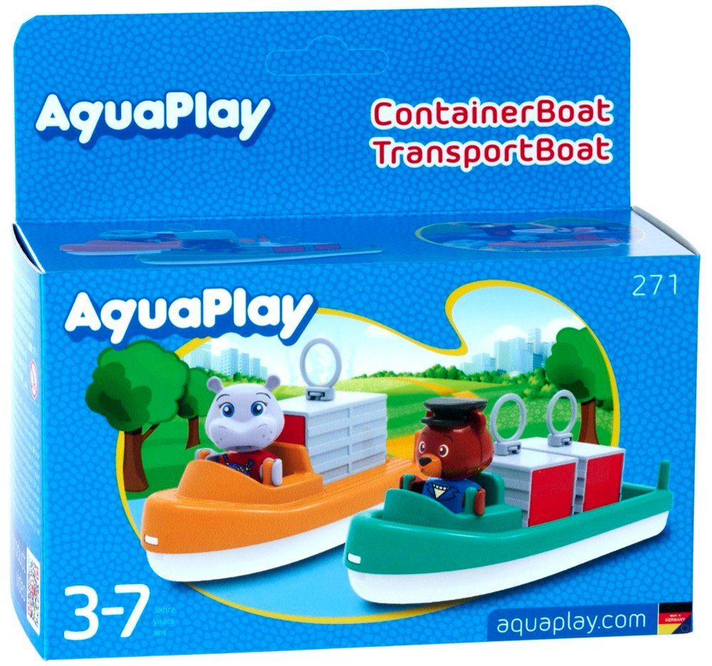 Aquaplay Wasserbahn Outdoor Wasser Spielzeug Container- günstig online kaufen