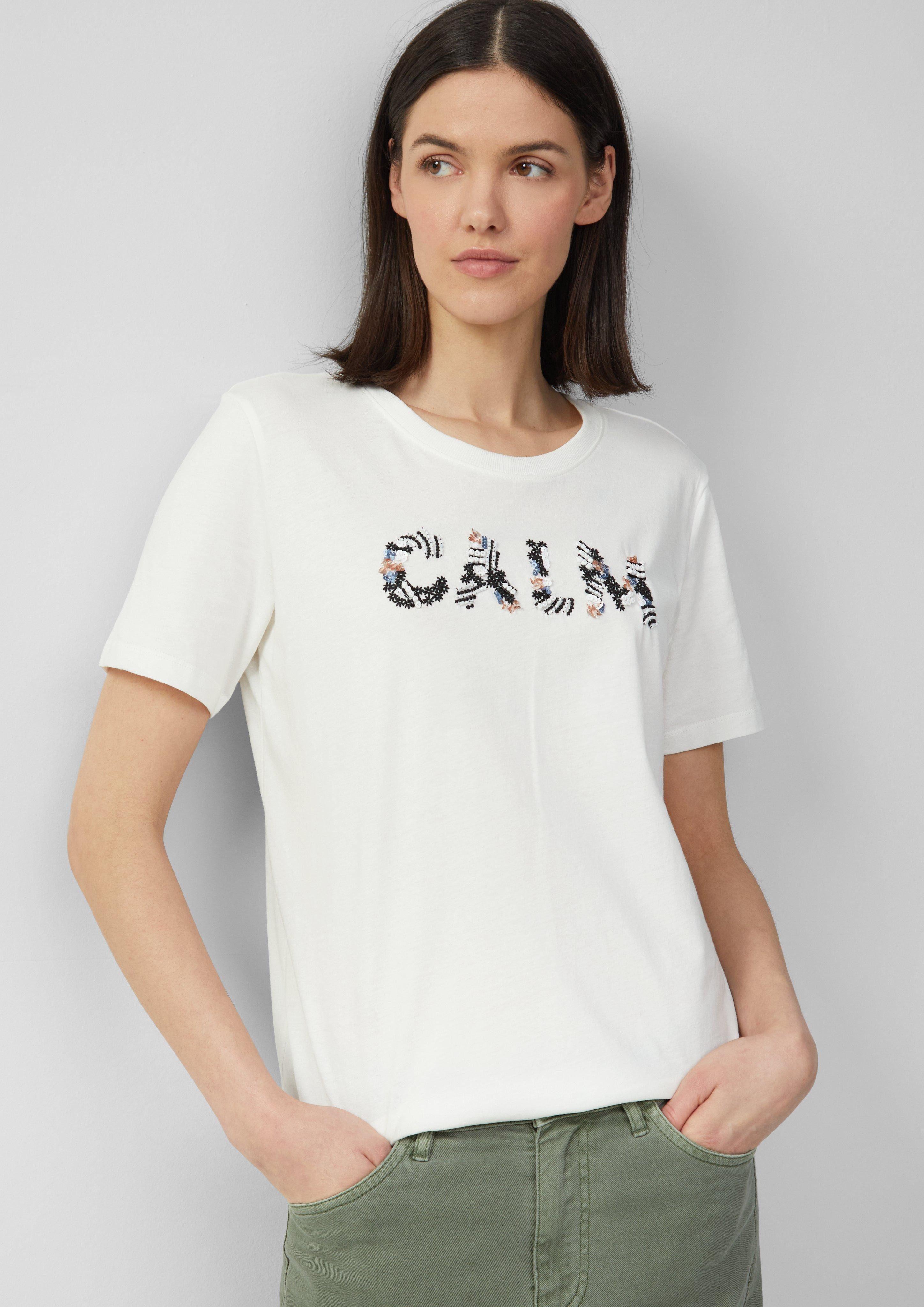 s.Oliver Kurzarmshirt Jersey-T-Shirt im Relaxed Fit günstig online kaufen