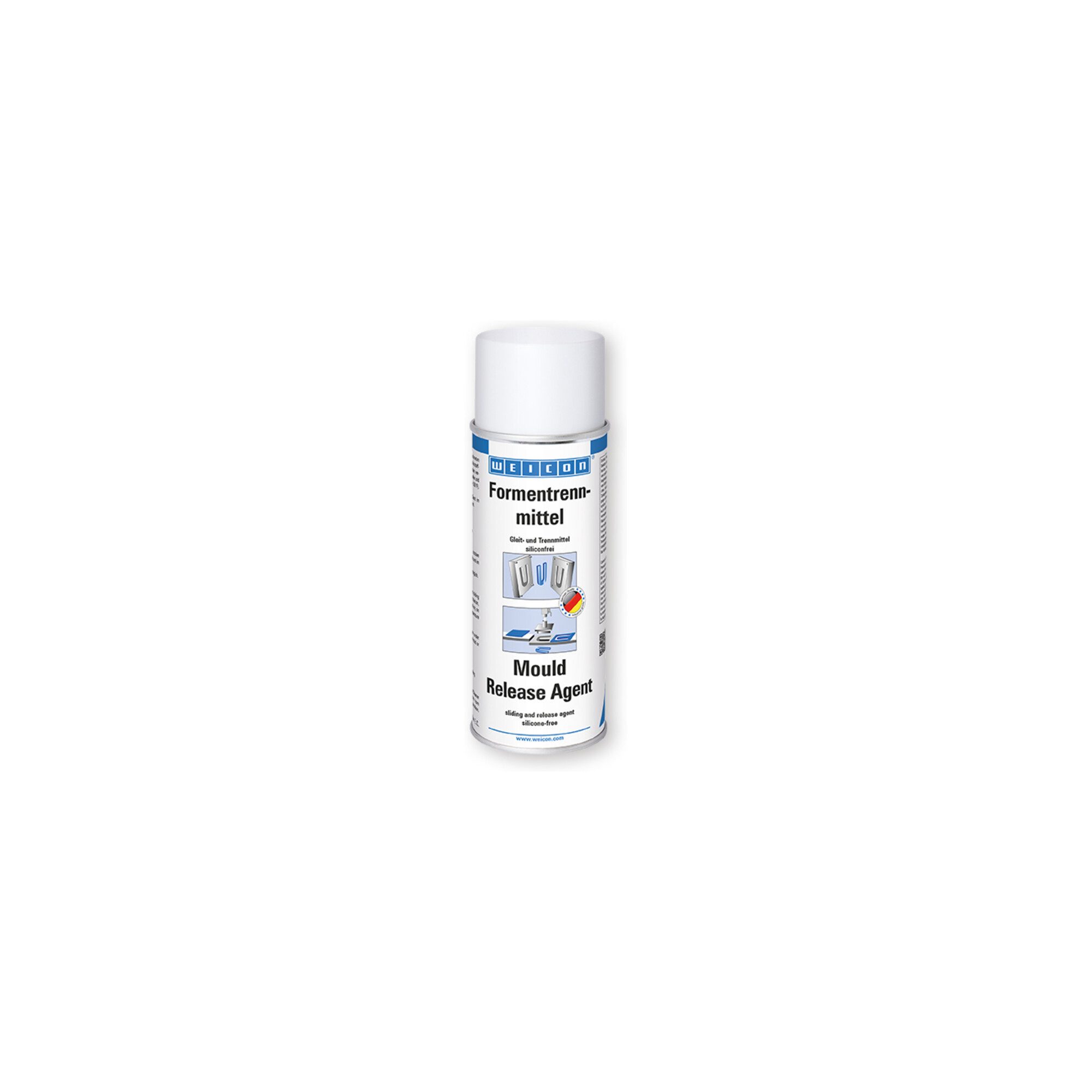 WEICON Formen-Trennspray WEICON Formentrennmittel, silikonfreies Gleit- und Trennmittel, 400 ml