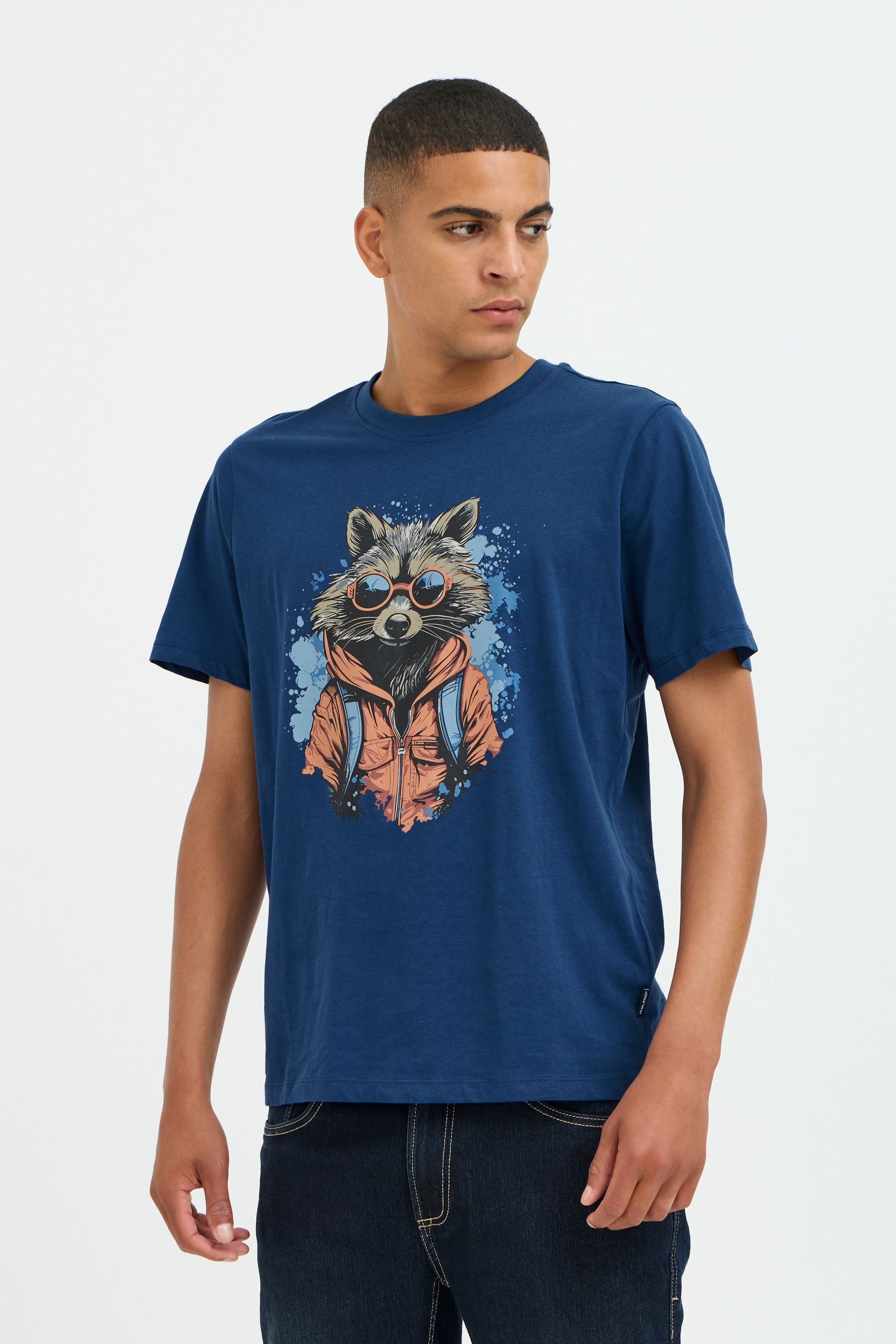 Blend T-Shirt BHTee Lässiges T-Shirt mit Print günstig online kaufen