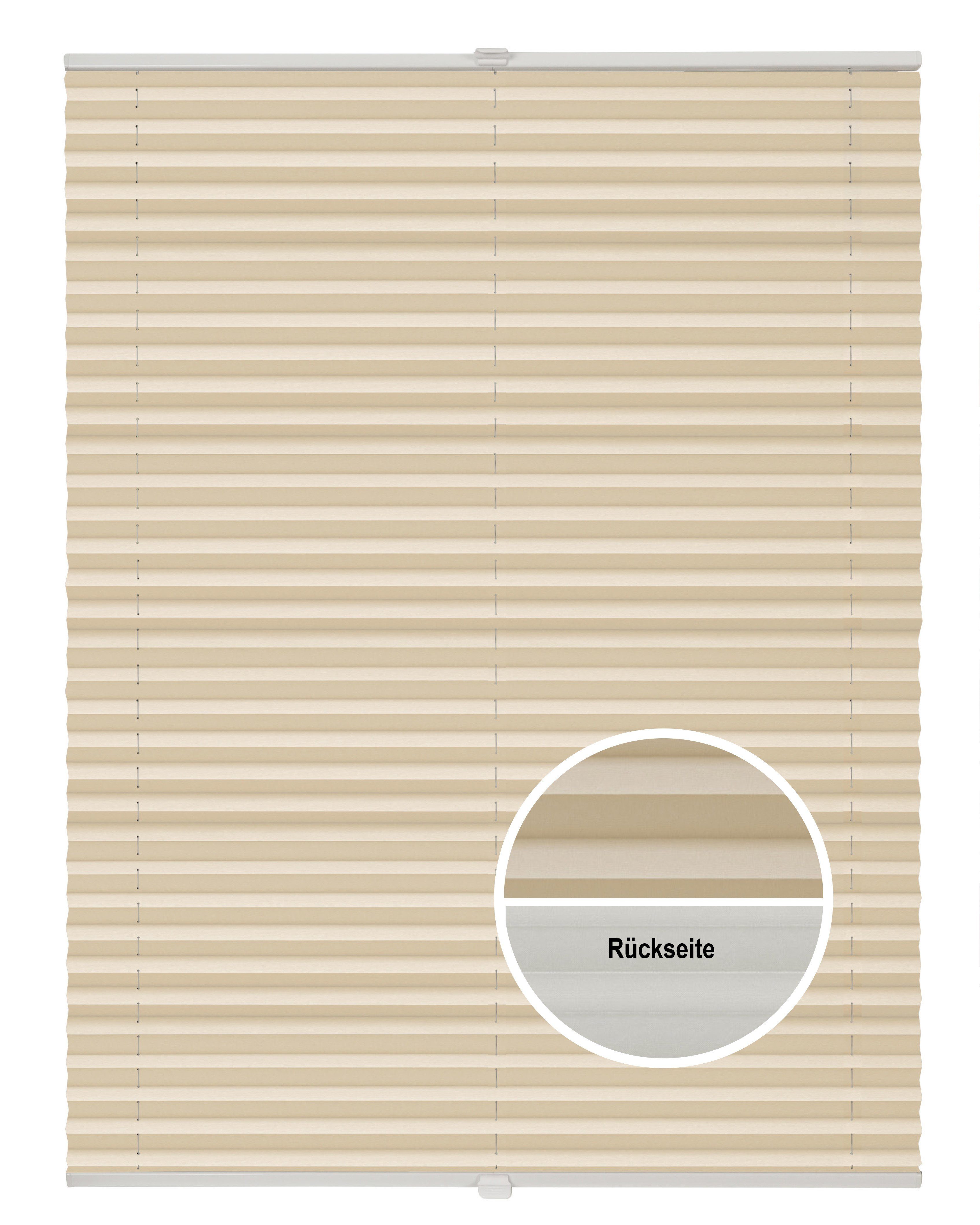 ondeco Plissee Basic Thermo, ohne Bohren, verspannt, Klemmträger mit Festst günstig online kaufen