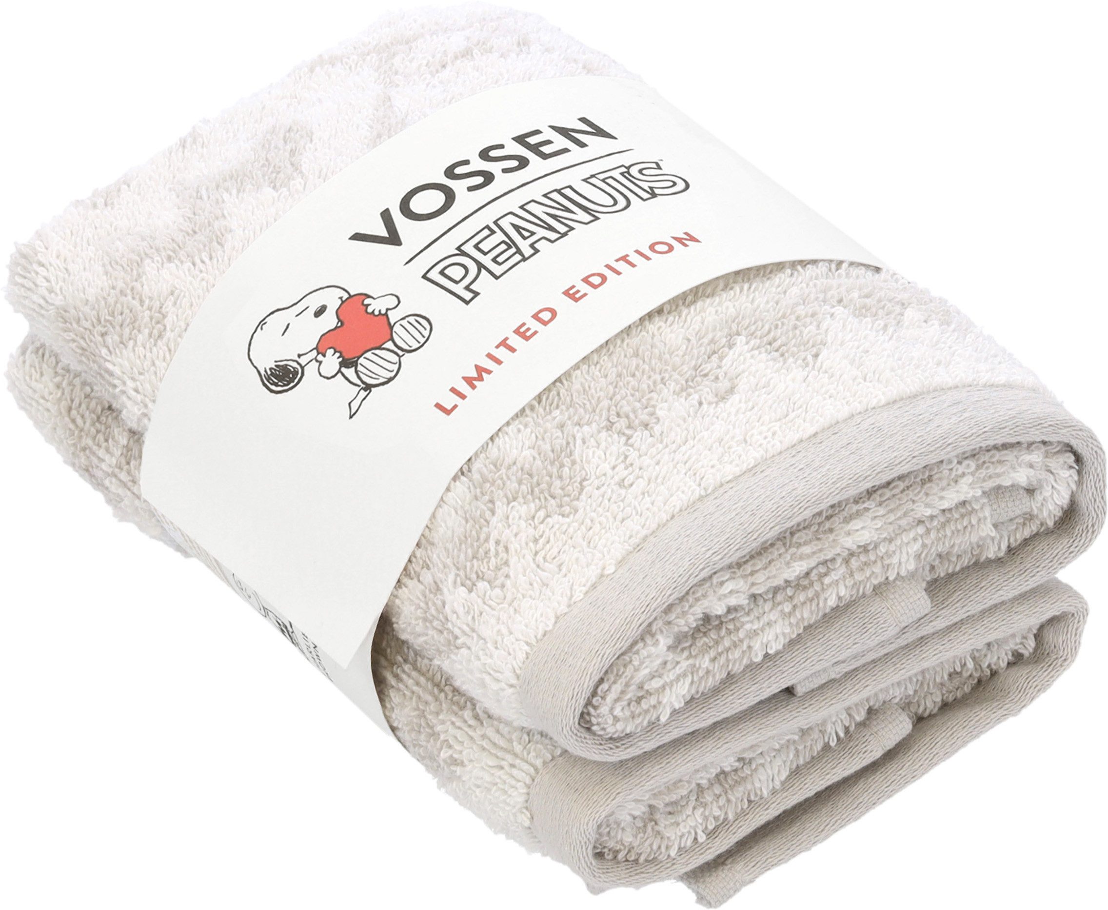 Vossen Handtuch Set Charlie Brown, Jacquard (1-St), trendiger Jacquard im Zick-Zack Design und Charlie Brown