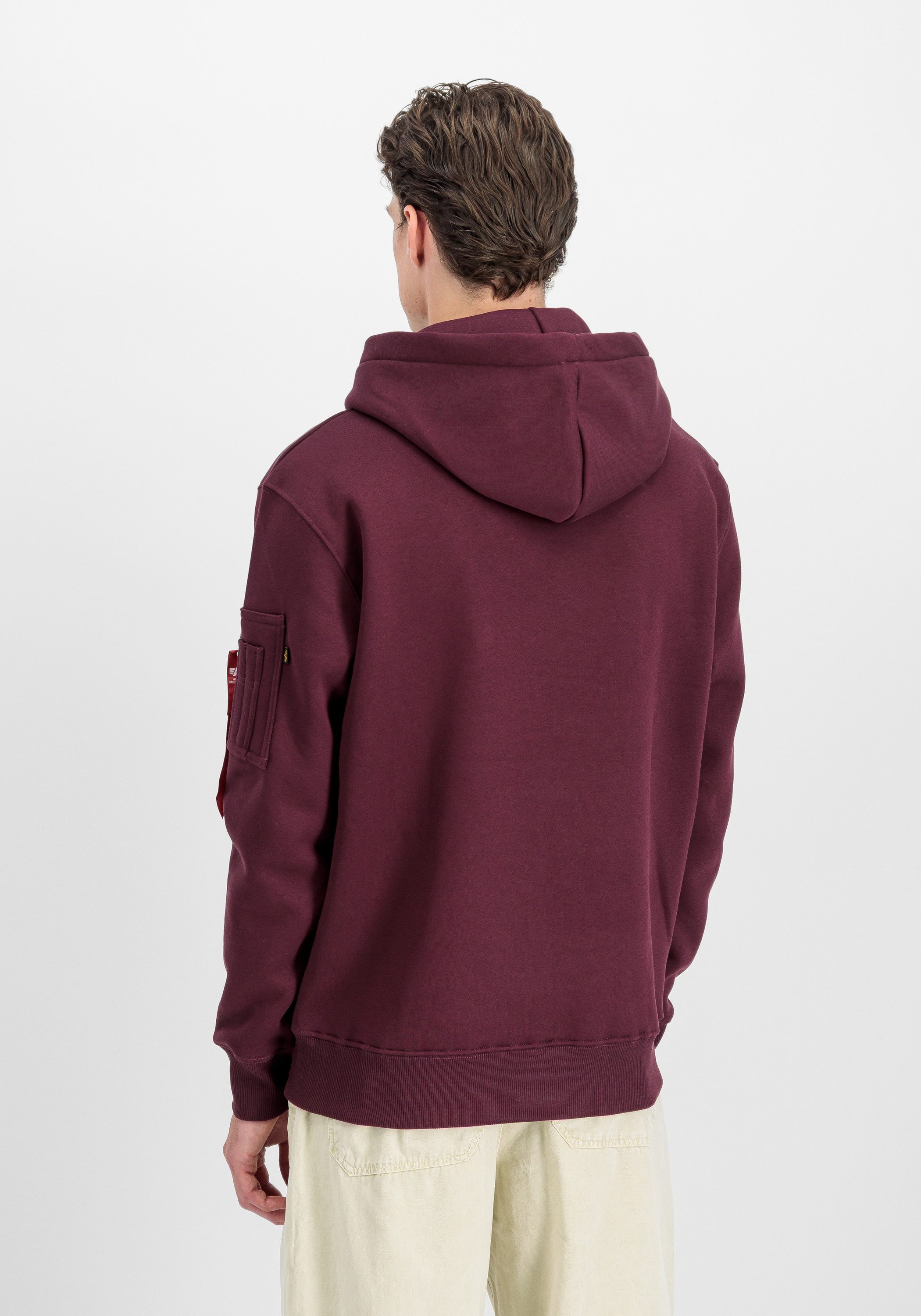 Alpha Industries Hoodie Alpha Puff Print Hoodie