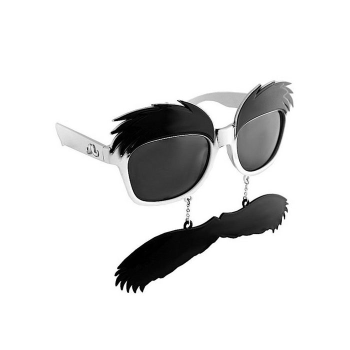Sun Staches Kostüm Groucho Partybrille Lustige Brille mit Schnauzbart und Augenbrauen