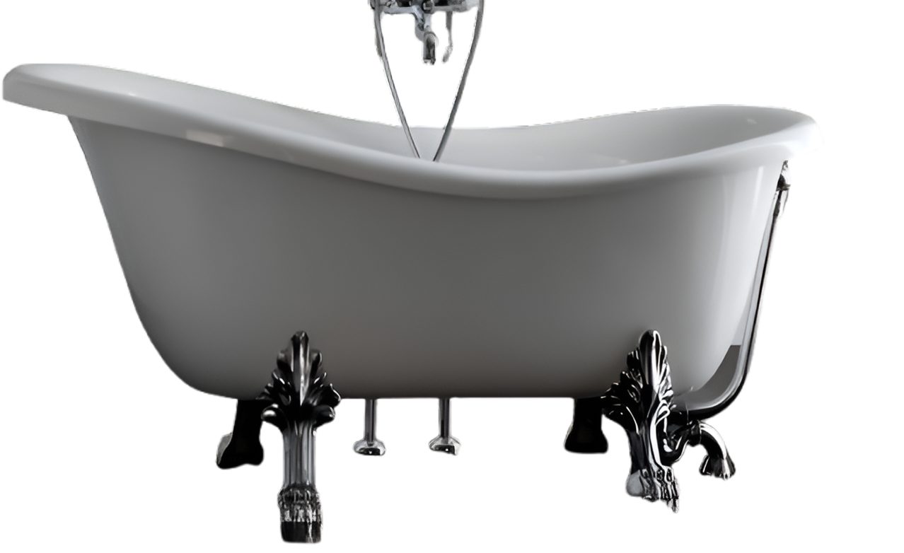 Xlmoebel Badewanne Klassische Freistehende Ванны Antik Stil Badewanne Wanne Bad, (1-tlg), Hergestellt in Europa
