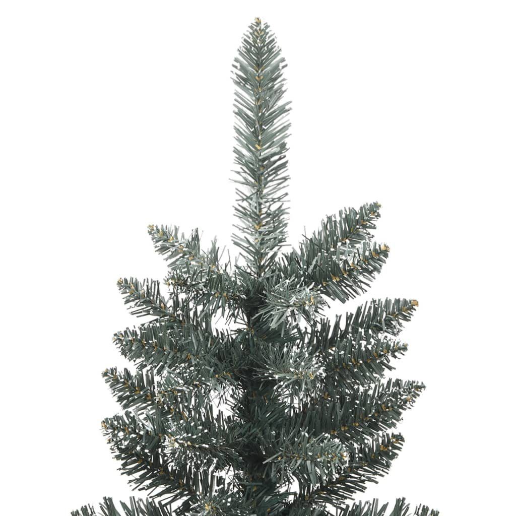 mit vidaXL Schlank Künstlicher Weihnachtsbaum PVC Grün Weihnachtsbaum 120 cm Künstlicher Ständer