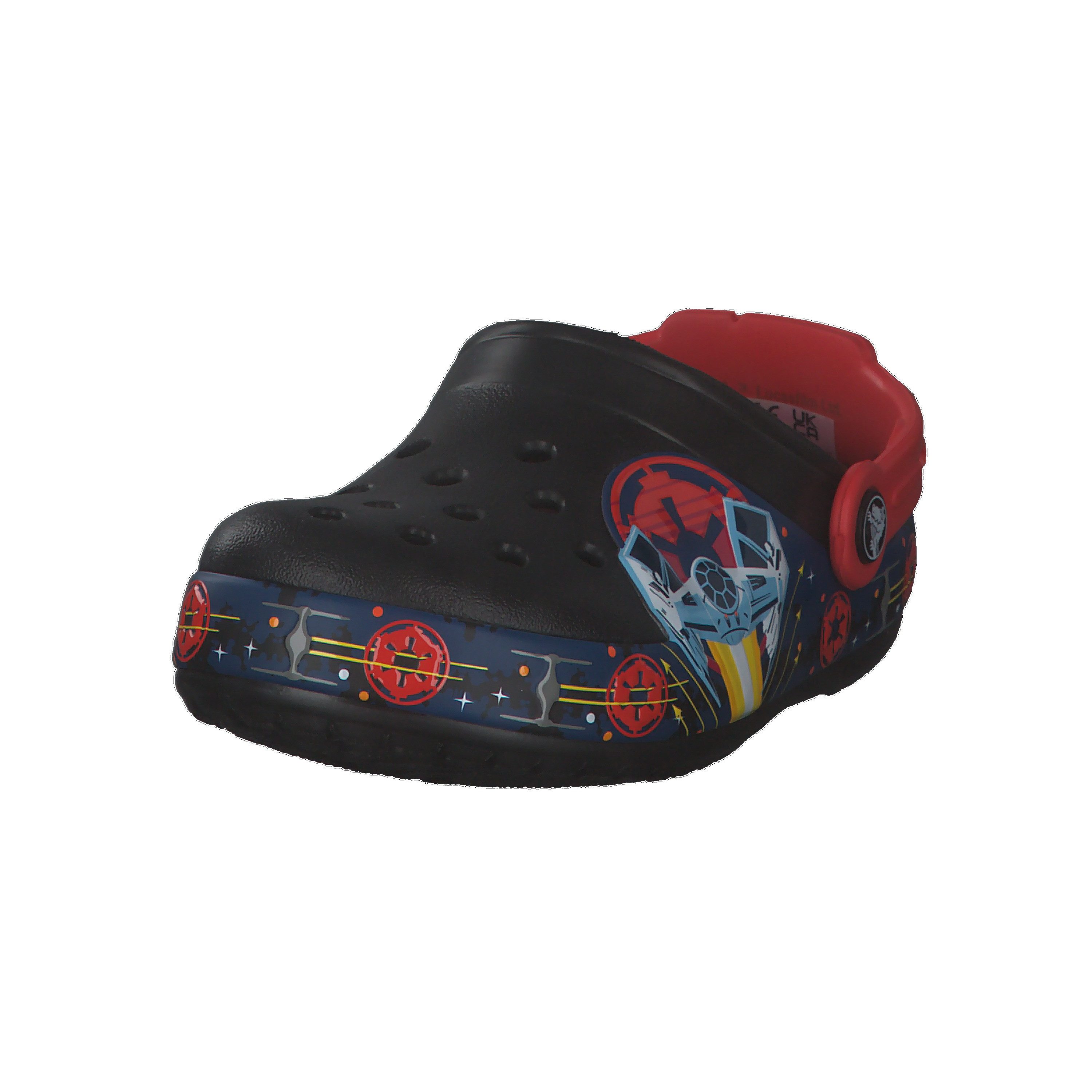 Crocs Crocs Kinder Sandale Fun Lab Lights Clog Darth Vader 207189 Sandale