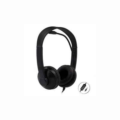 NILOX Nilox Kopfhörer mit Mikrofon NXAU0000001 Schwarz Kopfhörer