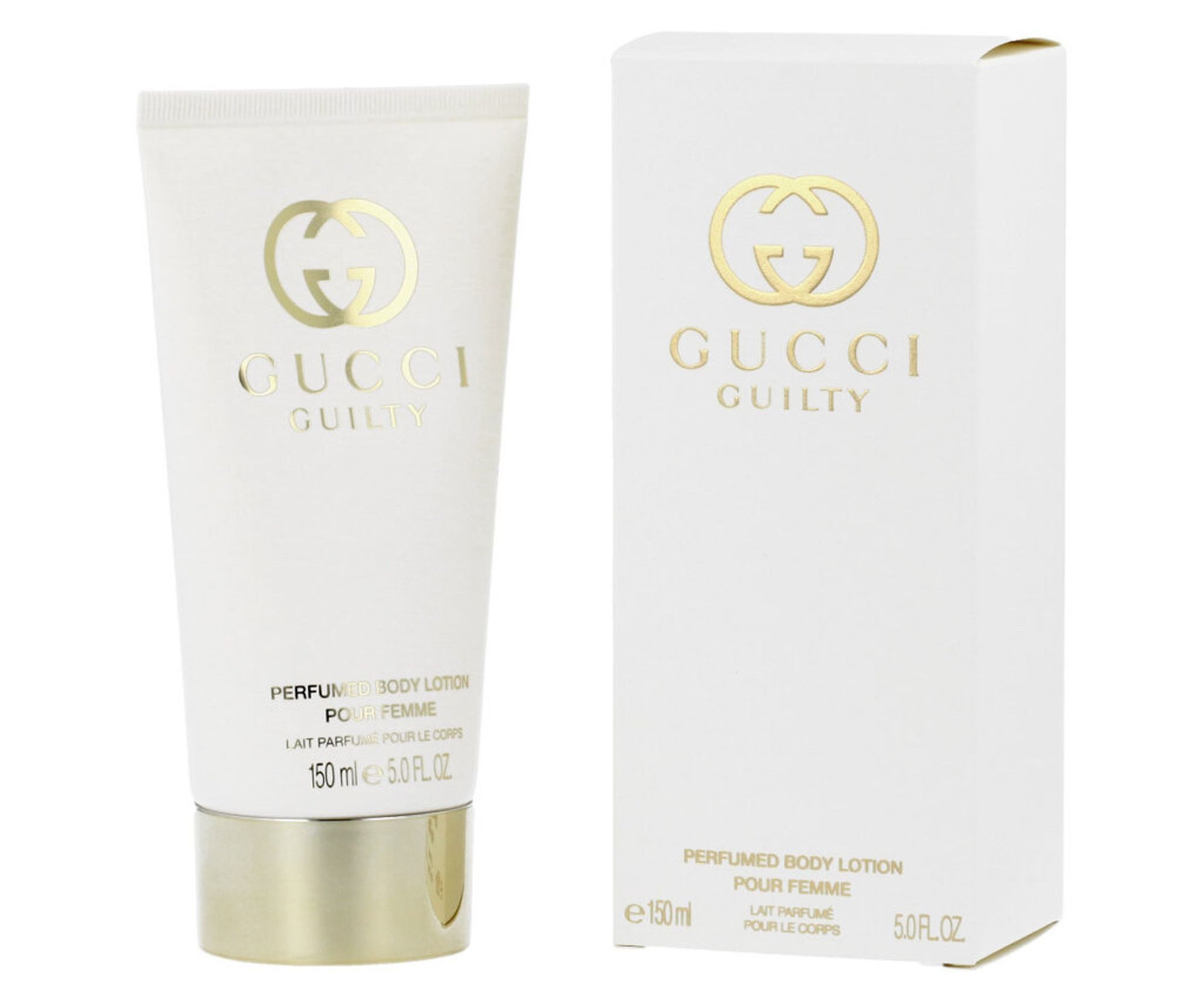 GUCCI Bodylotion Guilty Pour Femme Damen Körperlotion, Blumig-orientalischer Duft mit Flieder und Amber