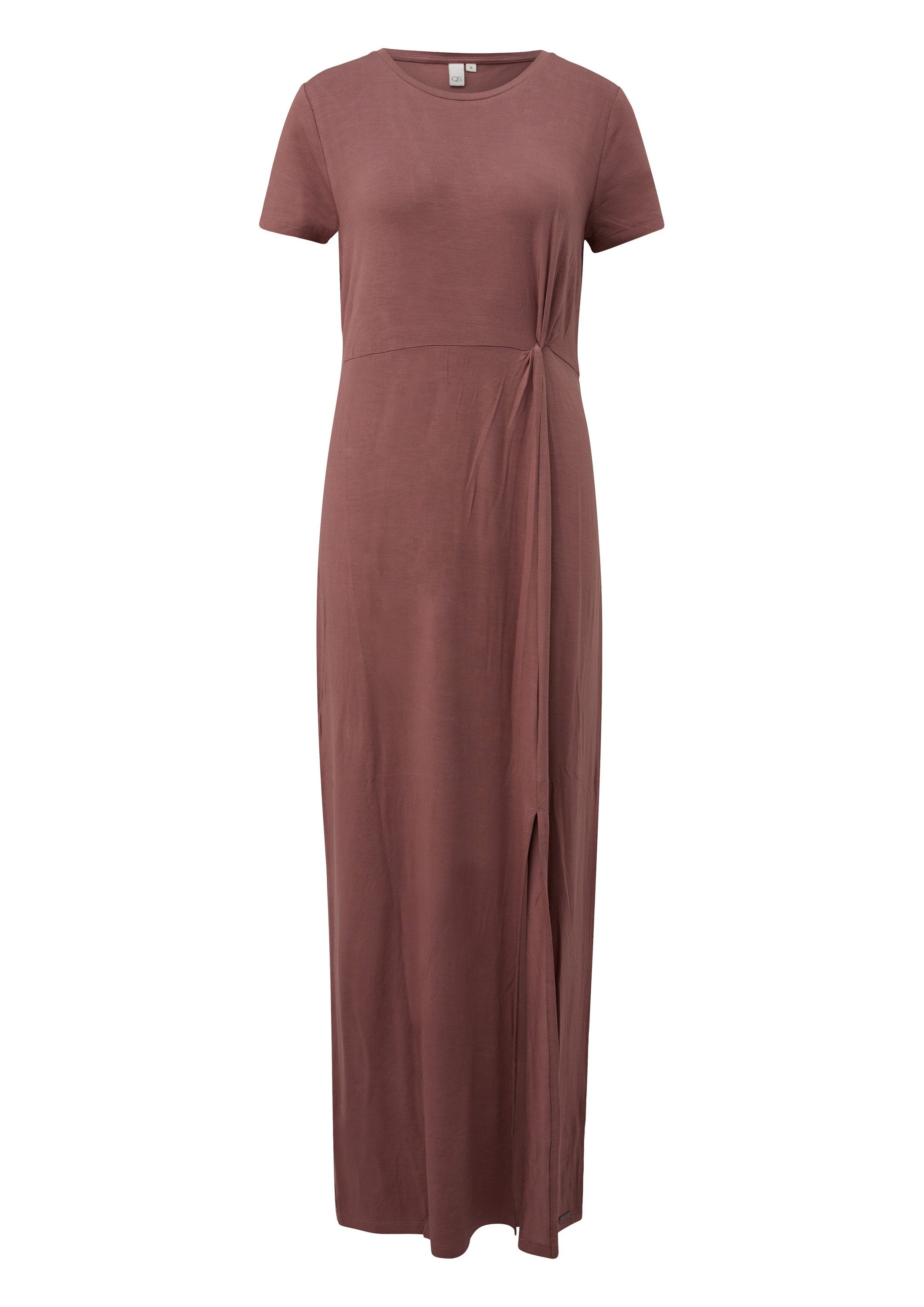 QS Maxikleid Kleid Jerseykleid aus Viskosmix günstig online kaufen