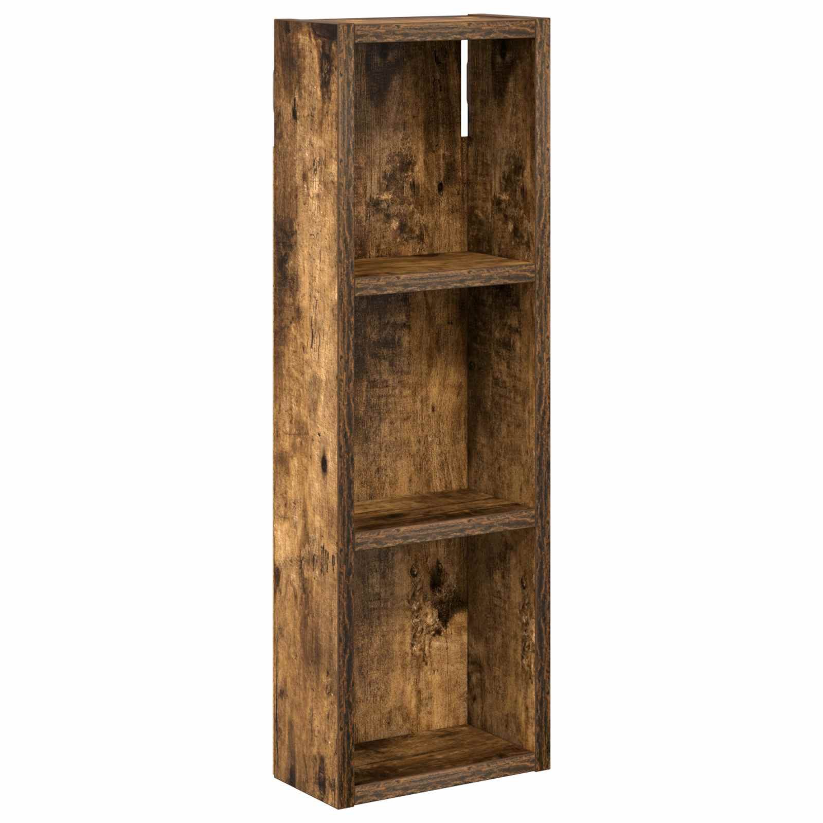 vidaXL Badezimmerspiegelschrank Badezimmer-Wandschrank Räuchereiche 20 x 10 x 60,5 cm (1-St)