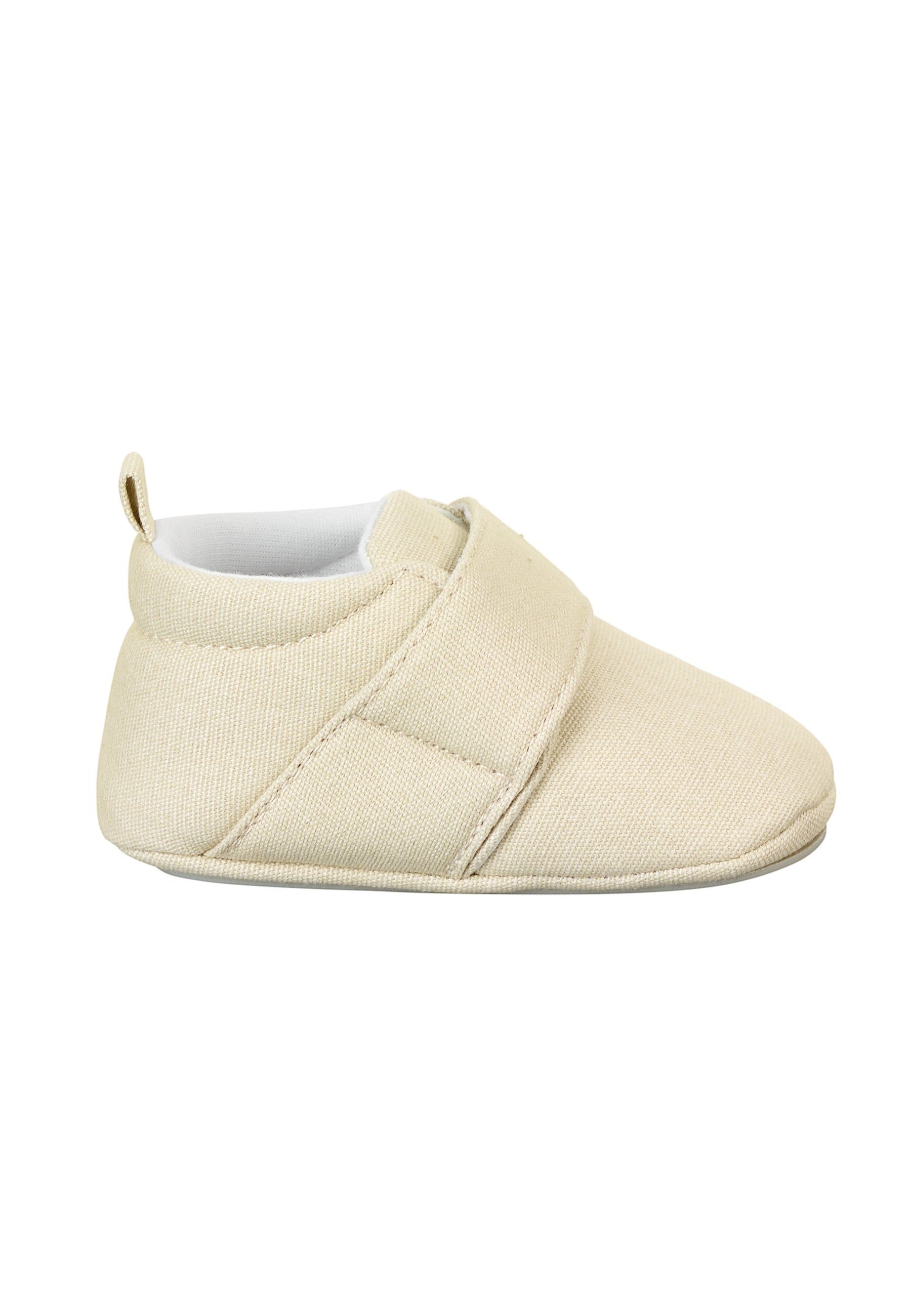Sterntaler® Krabelschuhe uni Krabbelschuh Krabbelschuhe Baby mit Klettverschluss und Anti-Rutsch-Sohle – Bild 3 von 5