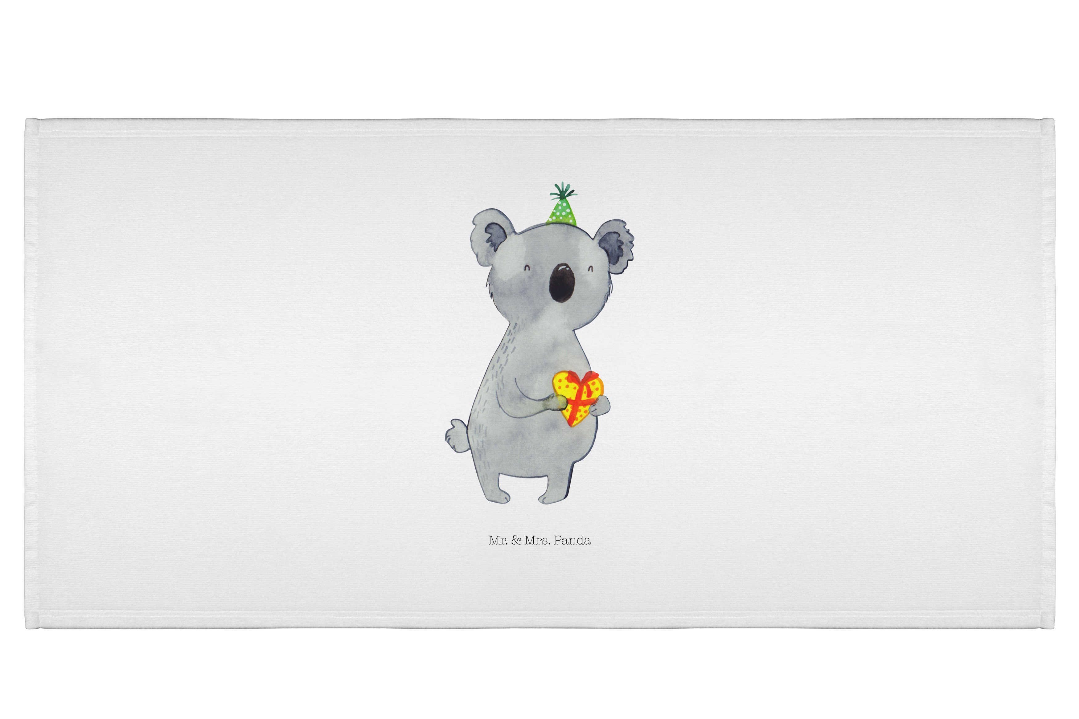 Mr. & Mrs. Panda Handtuch Koala Geschenk - Weiß - Baby, Badezimmer, Handtuch, Badehandtuch, Han, (1-St) | Alle Handtücher