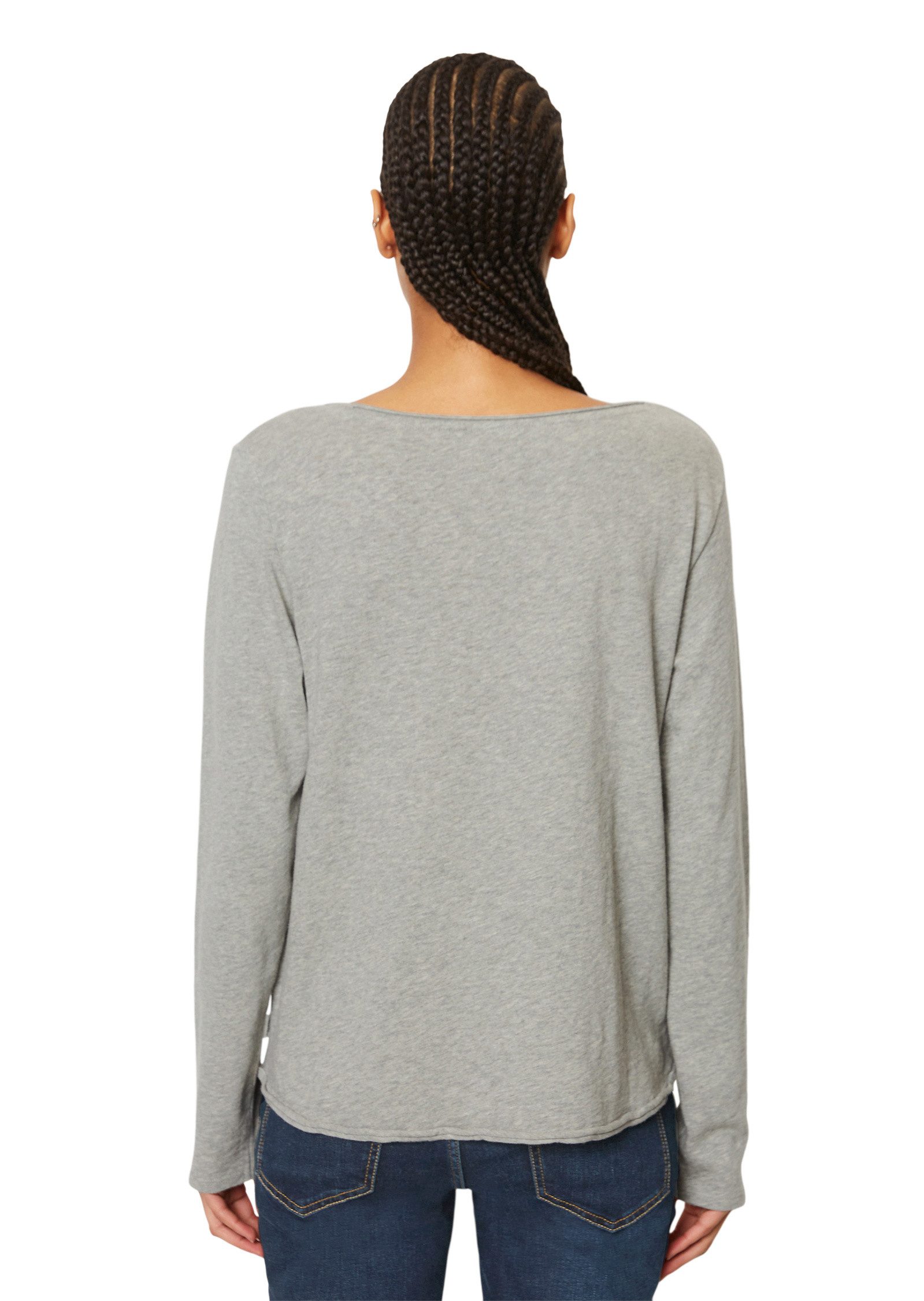 Marc O'Polo DENIM Langarmshirt aus Organic Cotton