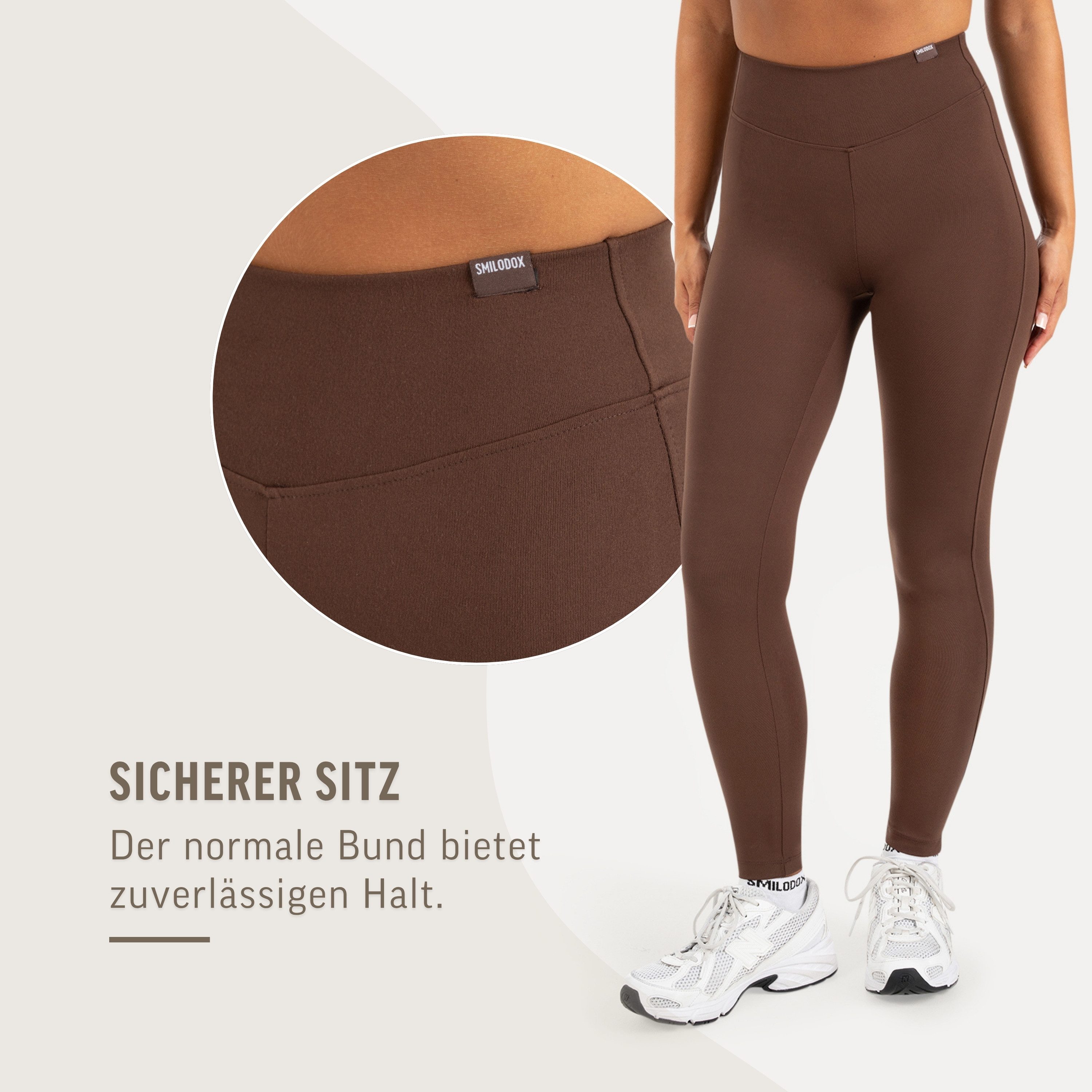 Smilodox Leggings Ravela Damen, Gymhose, Shaped Fit, Fitness, Performance Stretch Shaping Effekt, Stretch, Komfortbund, Squat Fit – Bild 5 von 5