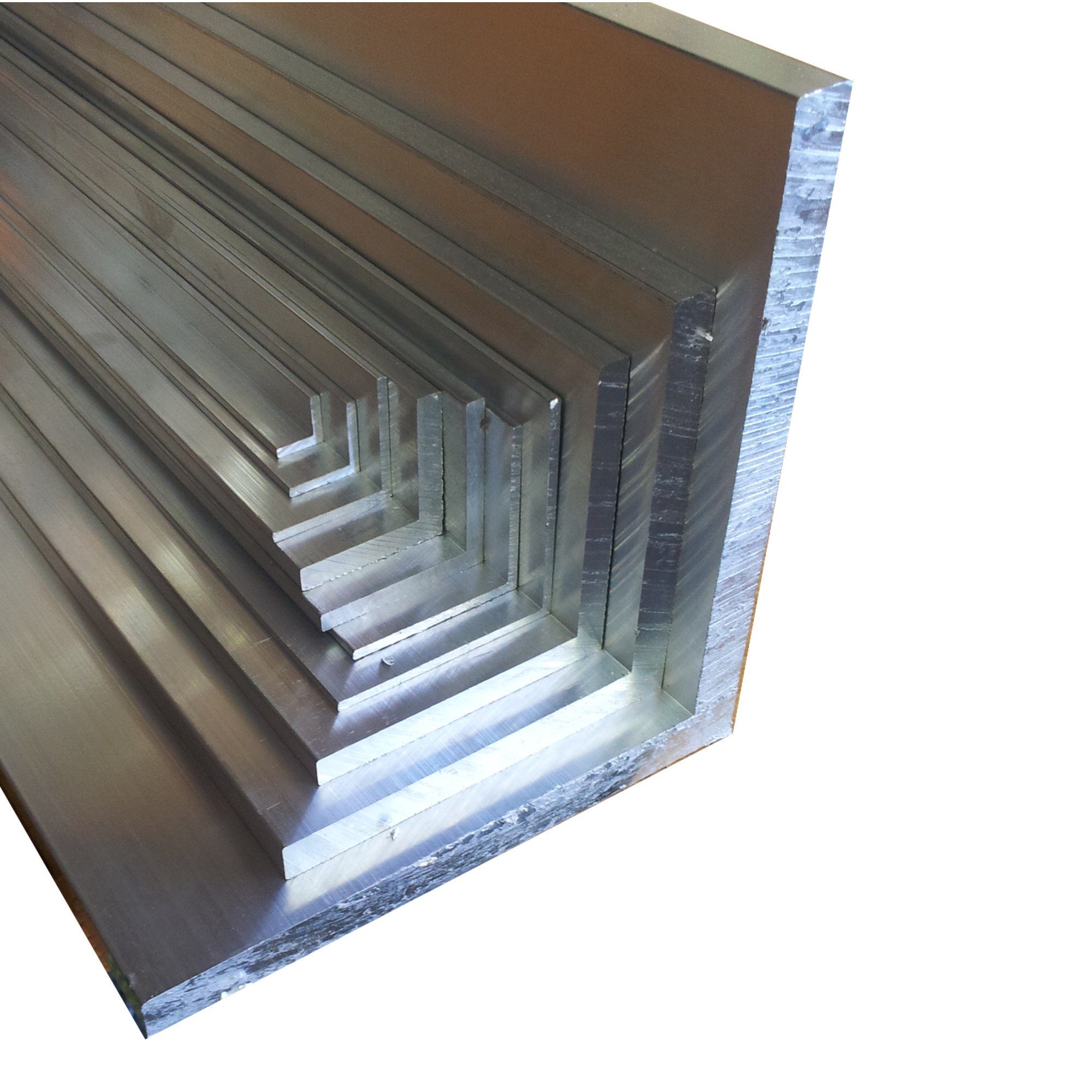 Hofmann & Pabst Winkelprofil Aluwinkel 40 x 40 x 3 mm Aluprofil Winkelprofil Alu (Aluwinkel 40x40x3mm, 100cm), pressblank, Legierung: AlMgSi0,5, Winkel 40x40x3mm, Aluwinkel