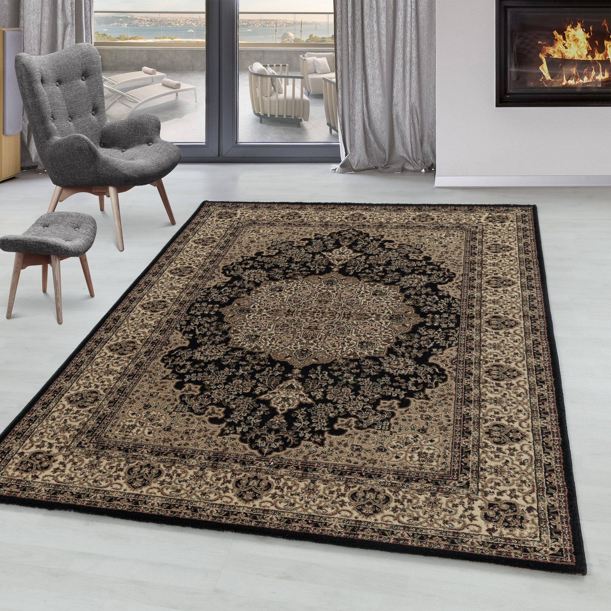 SIMPEX24 Orientteppich Orientalisch Design, Läufer, Höhe: günstig online kaufen