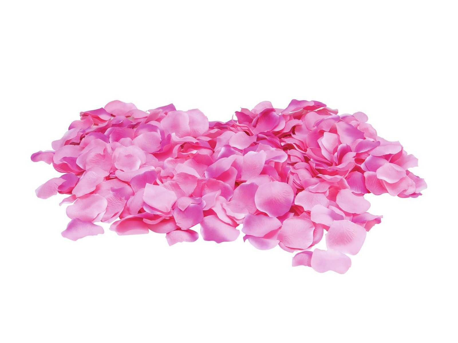 Kunstblume Rosenblätter Stoff rosa 500 Stück romantisch Valentinstag Hochzeit, EUROPALMS pink