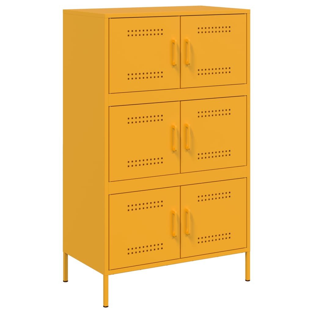 vidaXL Highboard Highboard Senfgelb 68x39x113 cm günstig online kaufen