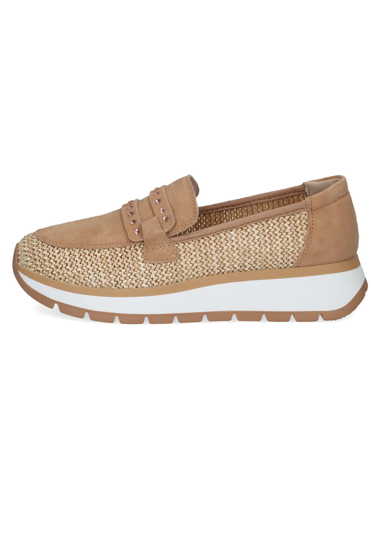 Caprice 9-24704-42 408 Beige Comb Mokassin