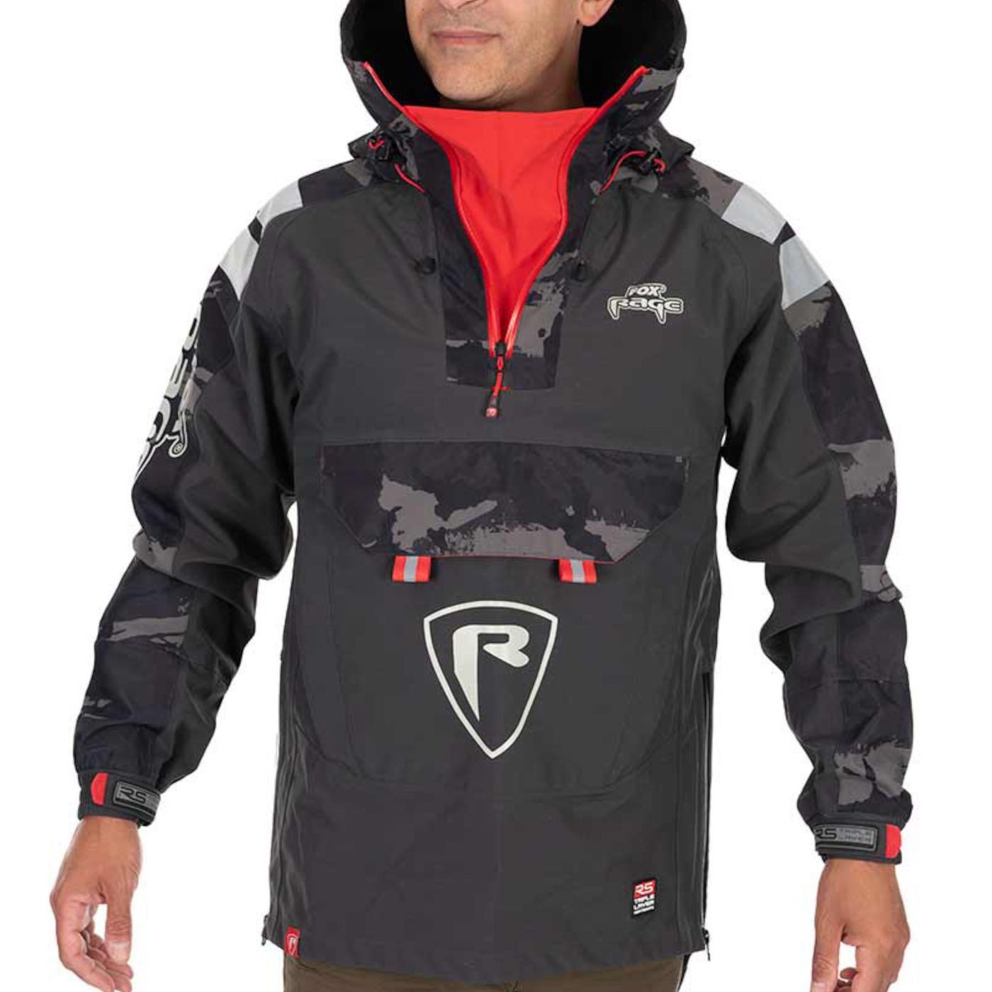 Fox Rage Regenjacke Fox Rage Camo Triple Layer Smock - Regenjacke