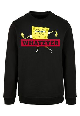 F4NT4STIC Sweatshirt Spongebob Schwammkopf WHATEVER Print