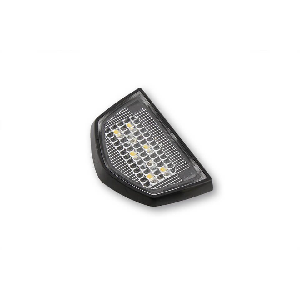 Koso Kennzeichenhalter LED Kennzeichenbeleuchtung SPEED