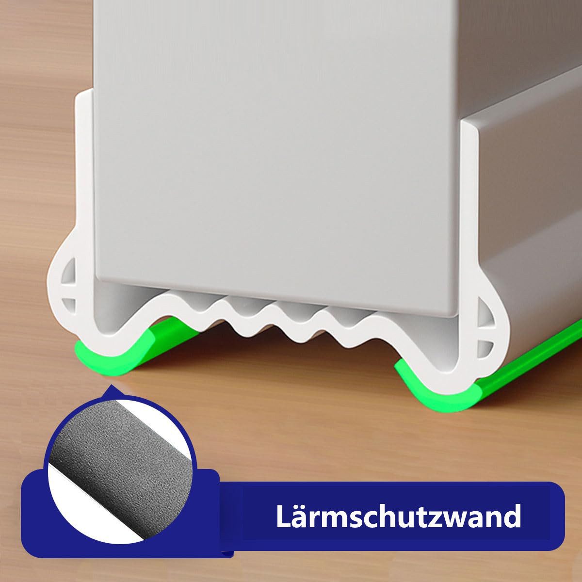 Zaewry Zugluftstopper Türdichtung Zugluftstopper für Türen- NEU Premium Türdichtung, Tür Zugluftstopper ideal auch als Schallschutz, Kälteschutz