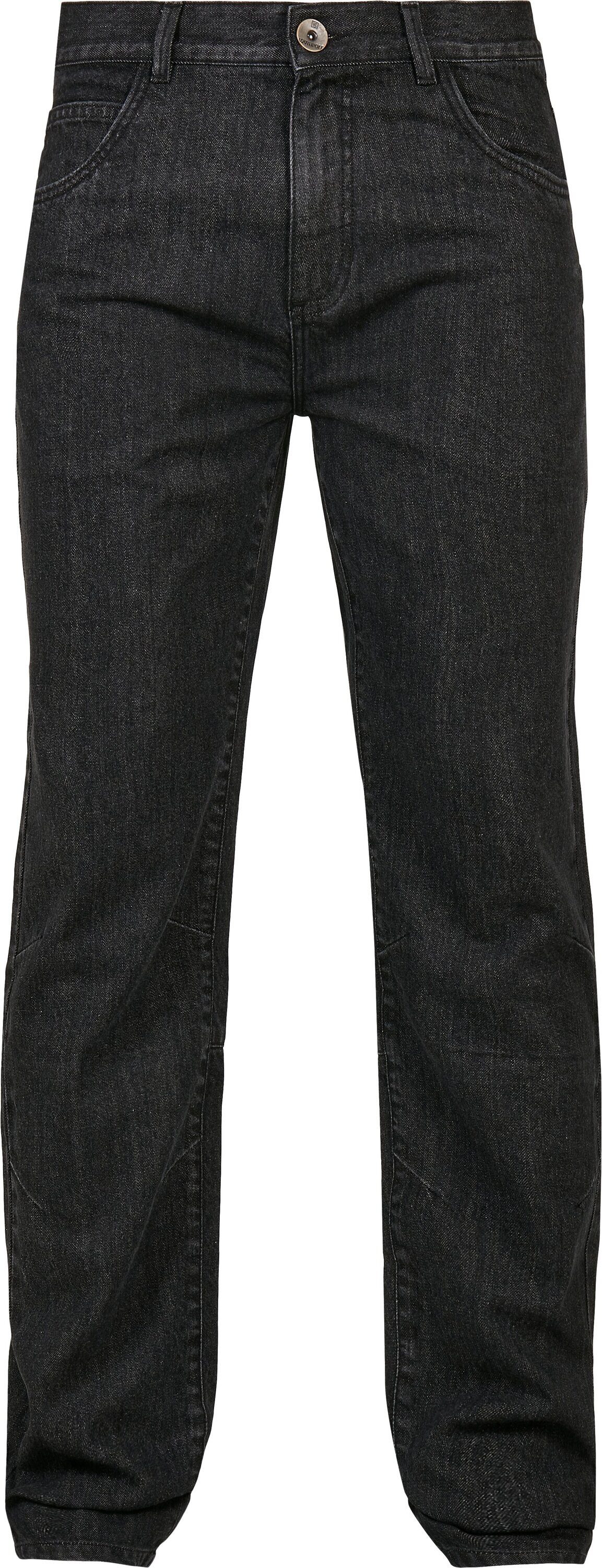 Southpole Bequeme Jeans Herren Southpole Turn Up Denim (1-tlg) blackwashed