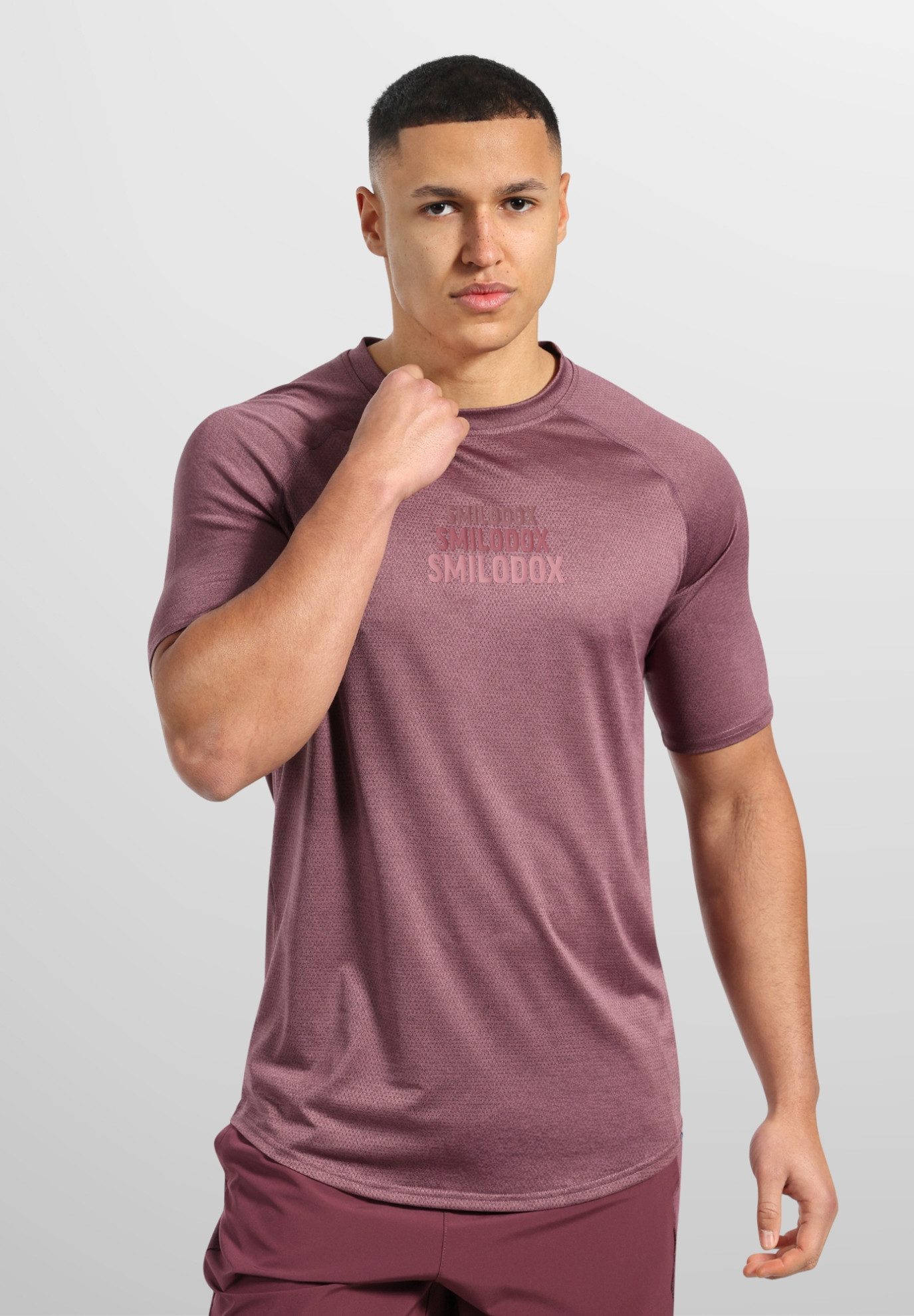 Smilodox T-Shirt Powerfit Triple, Atmungsaktives Kurzarmshirt, günstig online kaufen